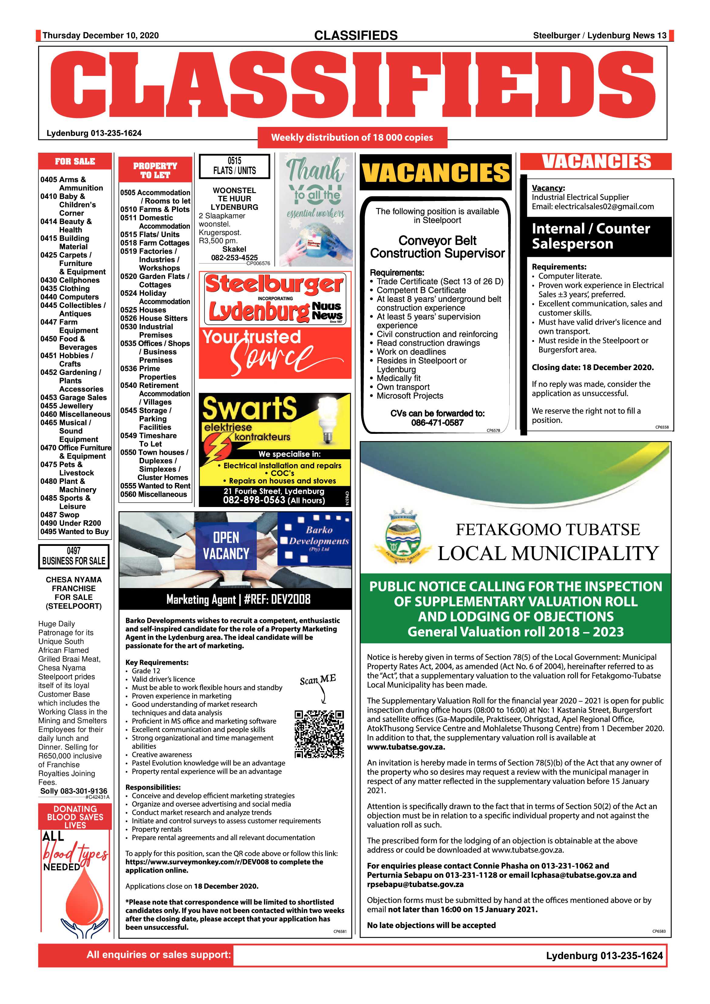 Steelburger News 10 December 2020 page 13