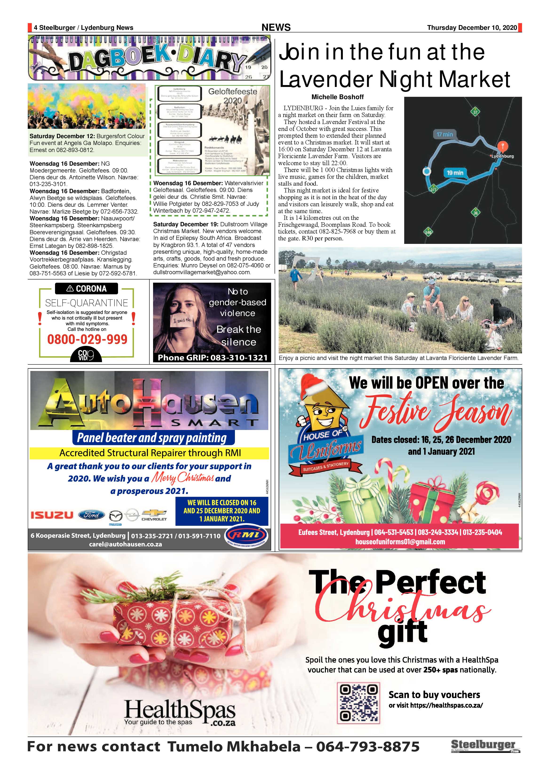 Steelburger News 10 December 2020 page 4