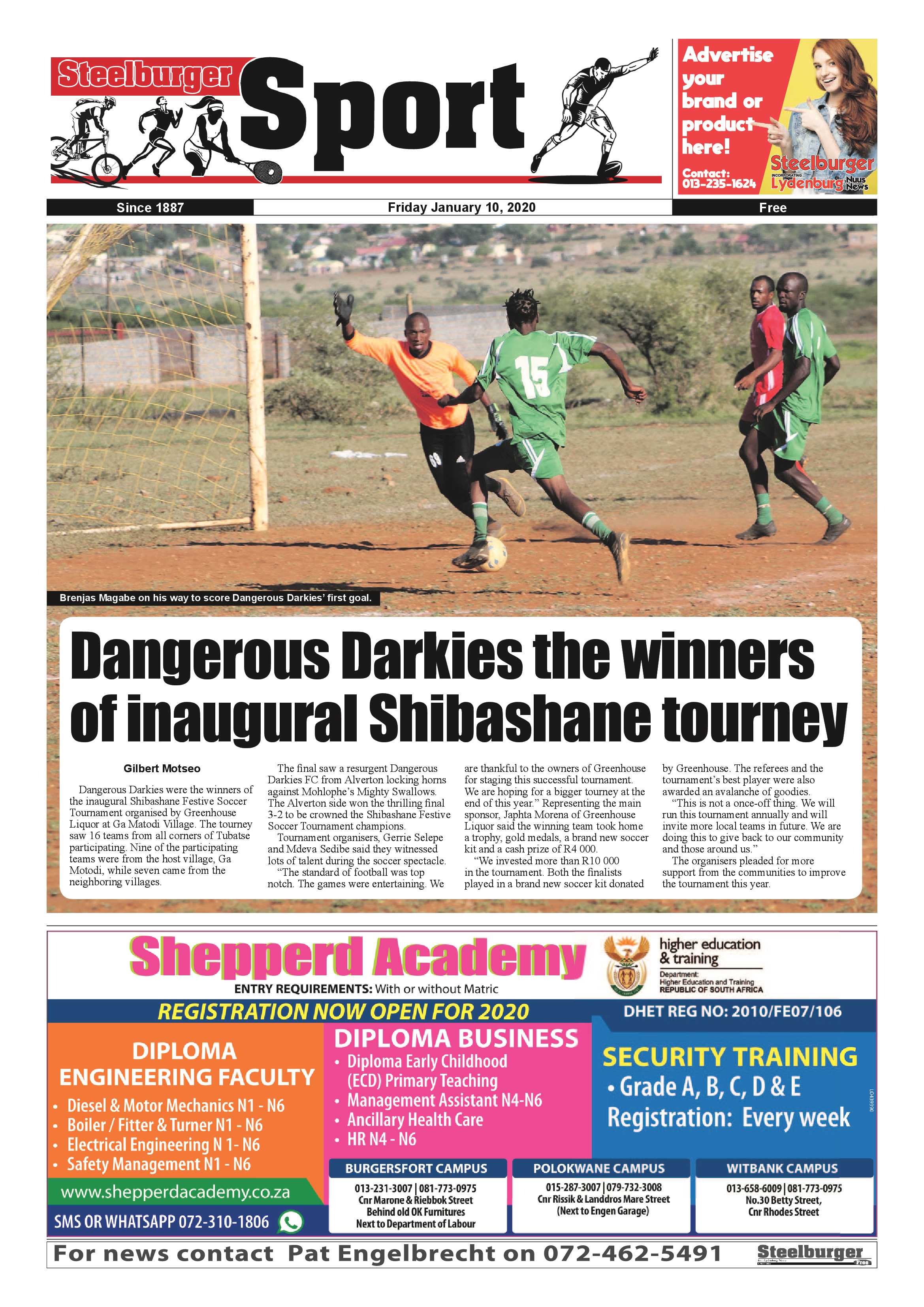 Steelburger News 10 January 2020 page 12