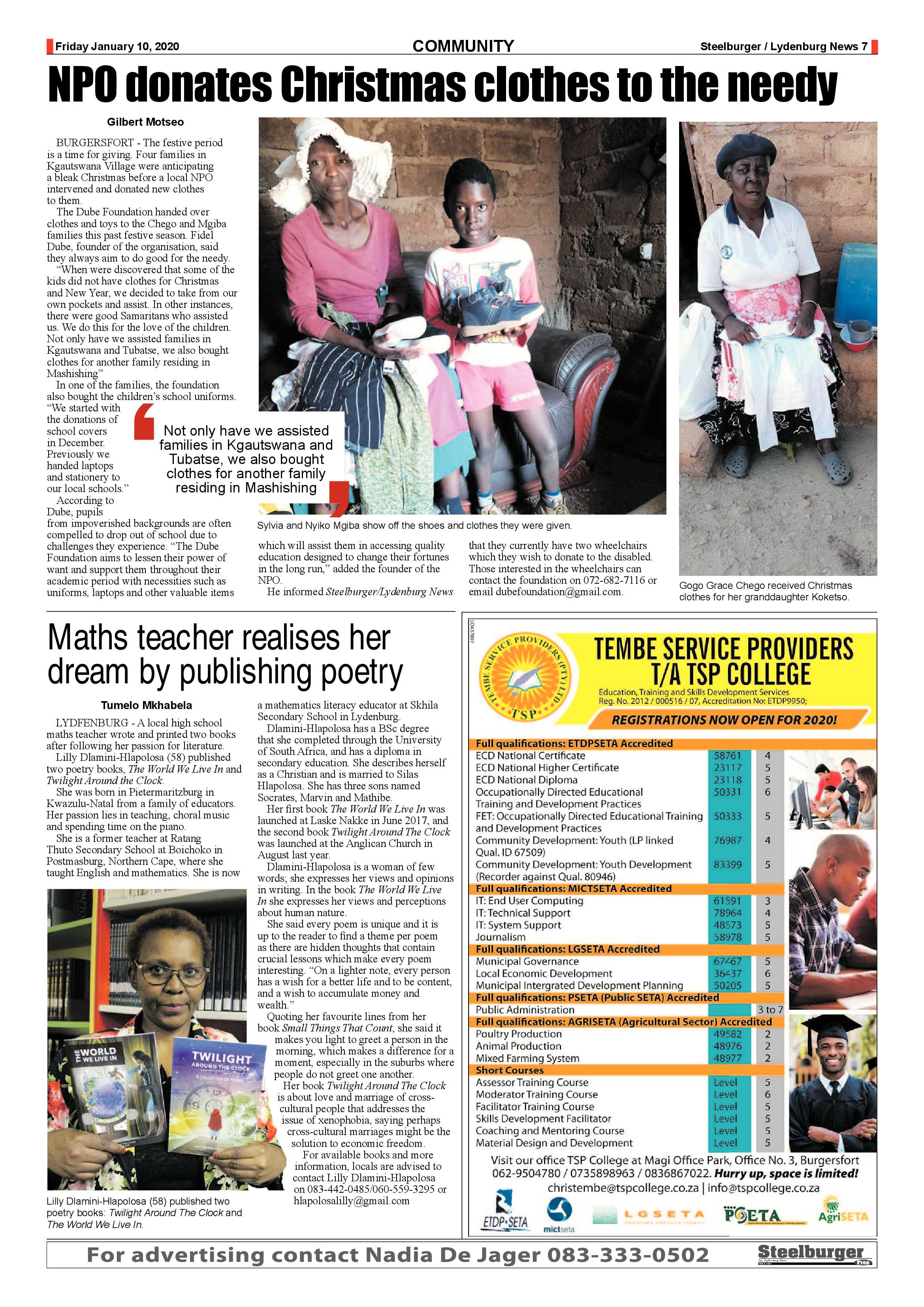 Steelburger News 10 January 2020 page 7