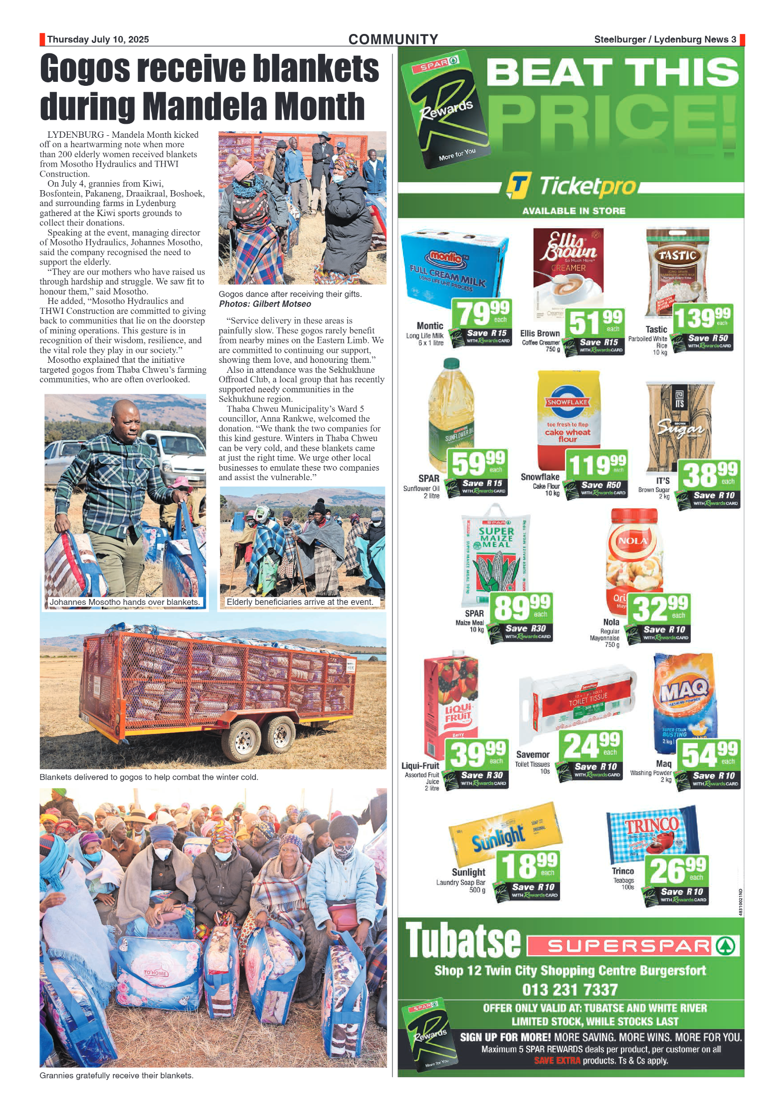 Steelburger News 10 July 2025 page 3