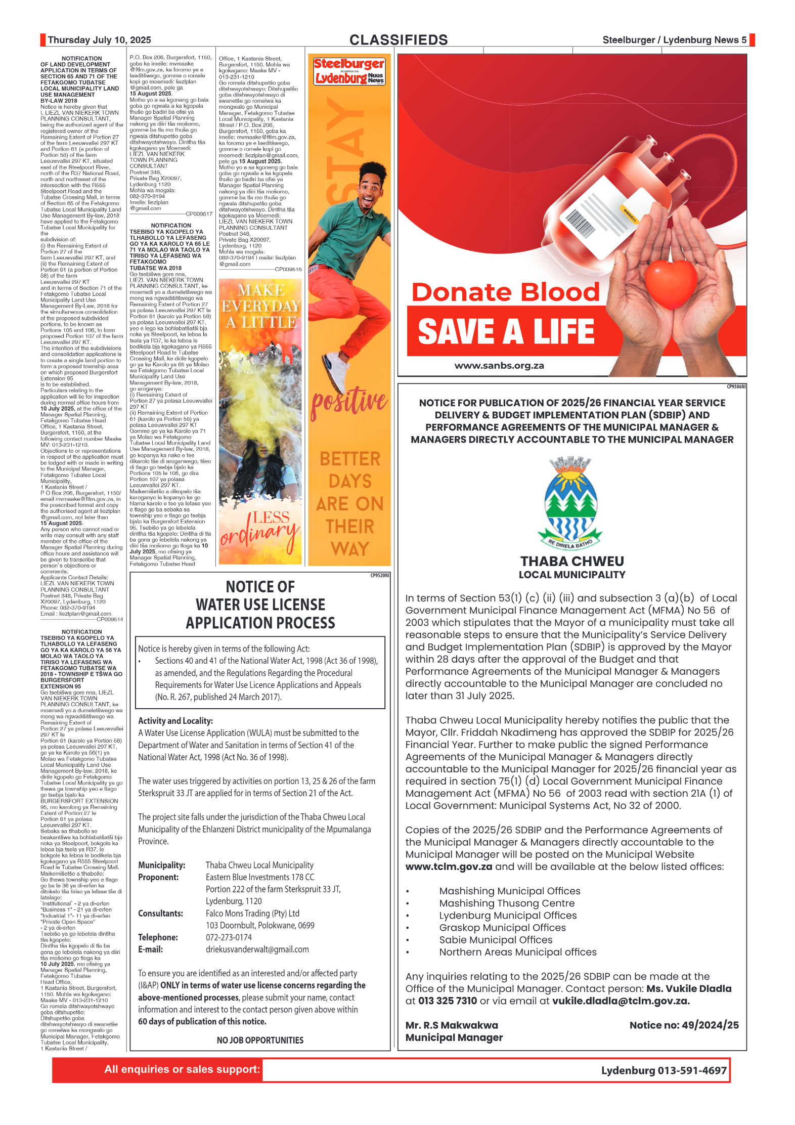 Steelburger News 10 July 2025 page 5