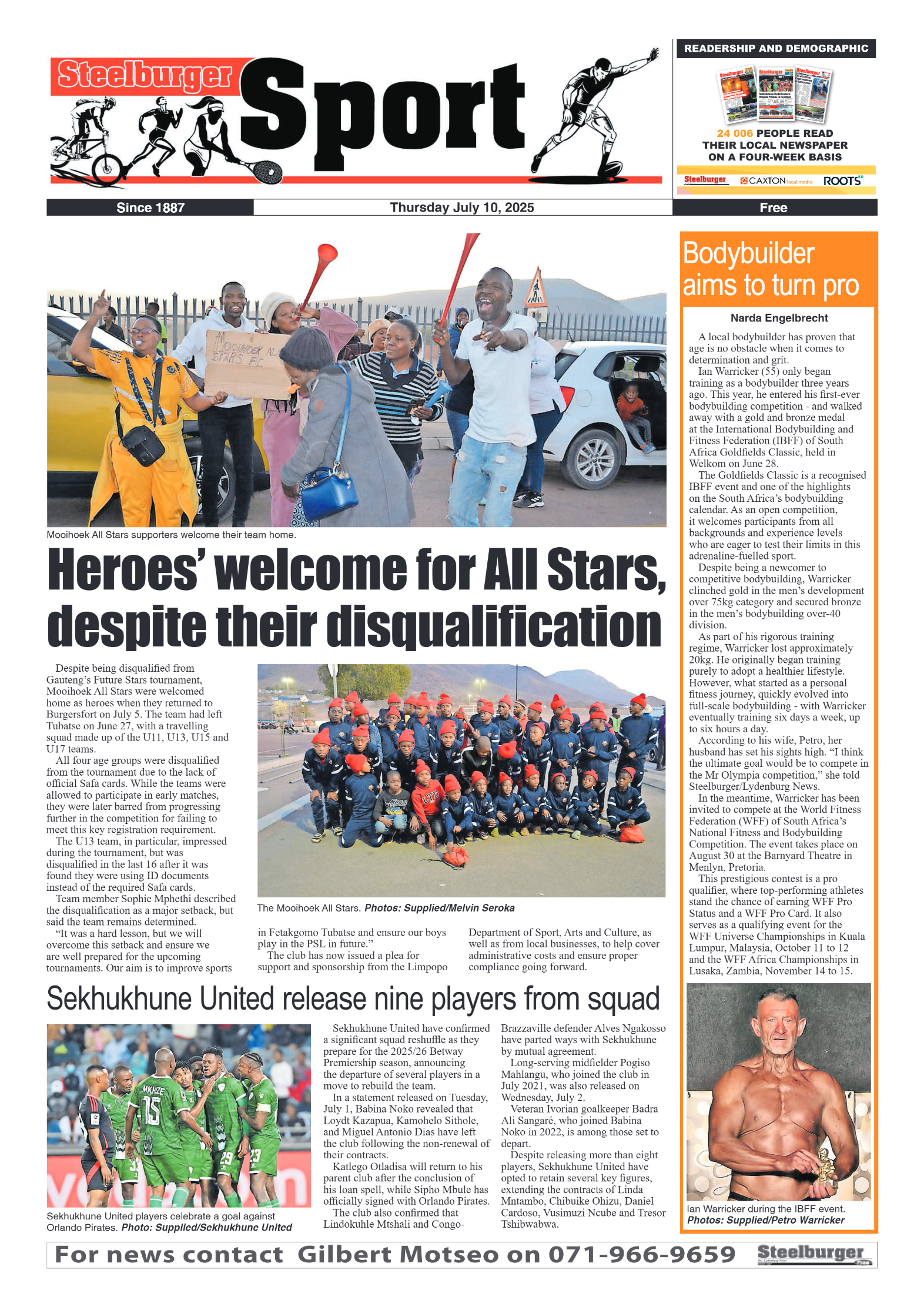 Steelburger News 10 July 2025 page 8