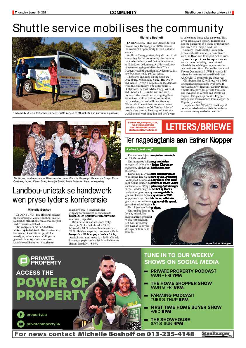 Steelburger News 10 June 2021 page 11