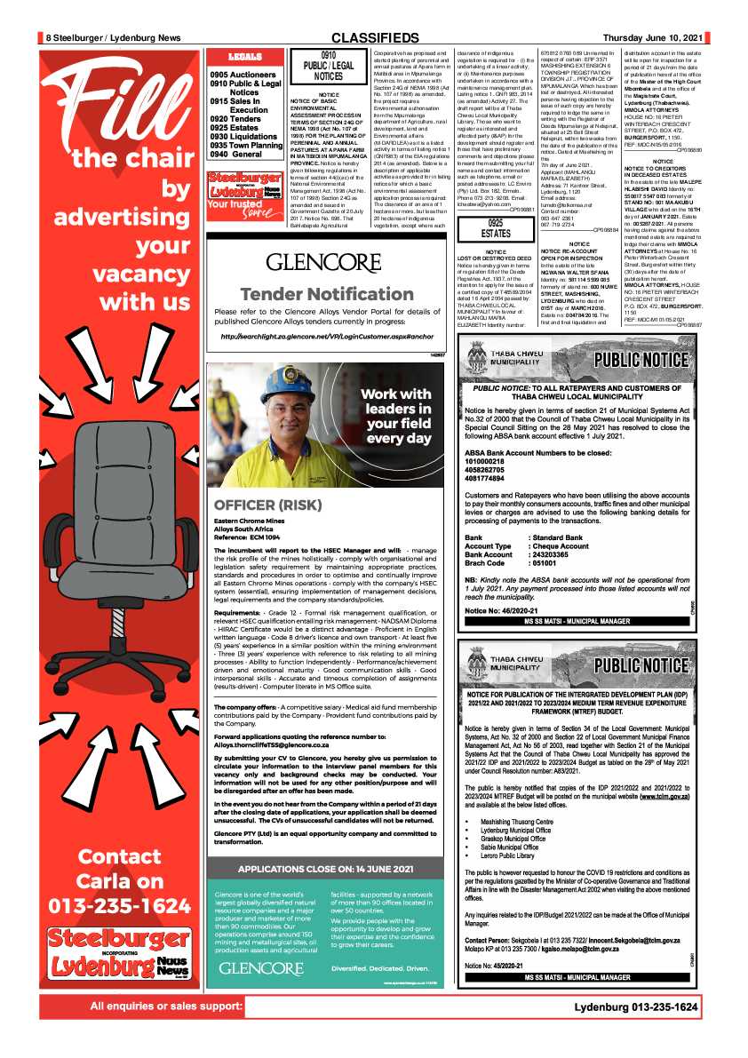 Steelburger News 10 June 2021 page 8