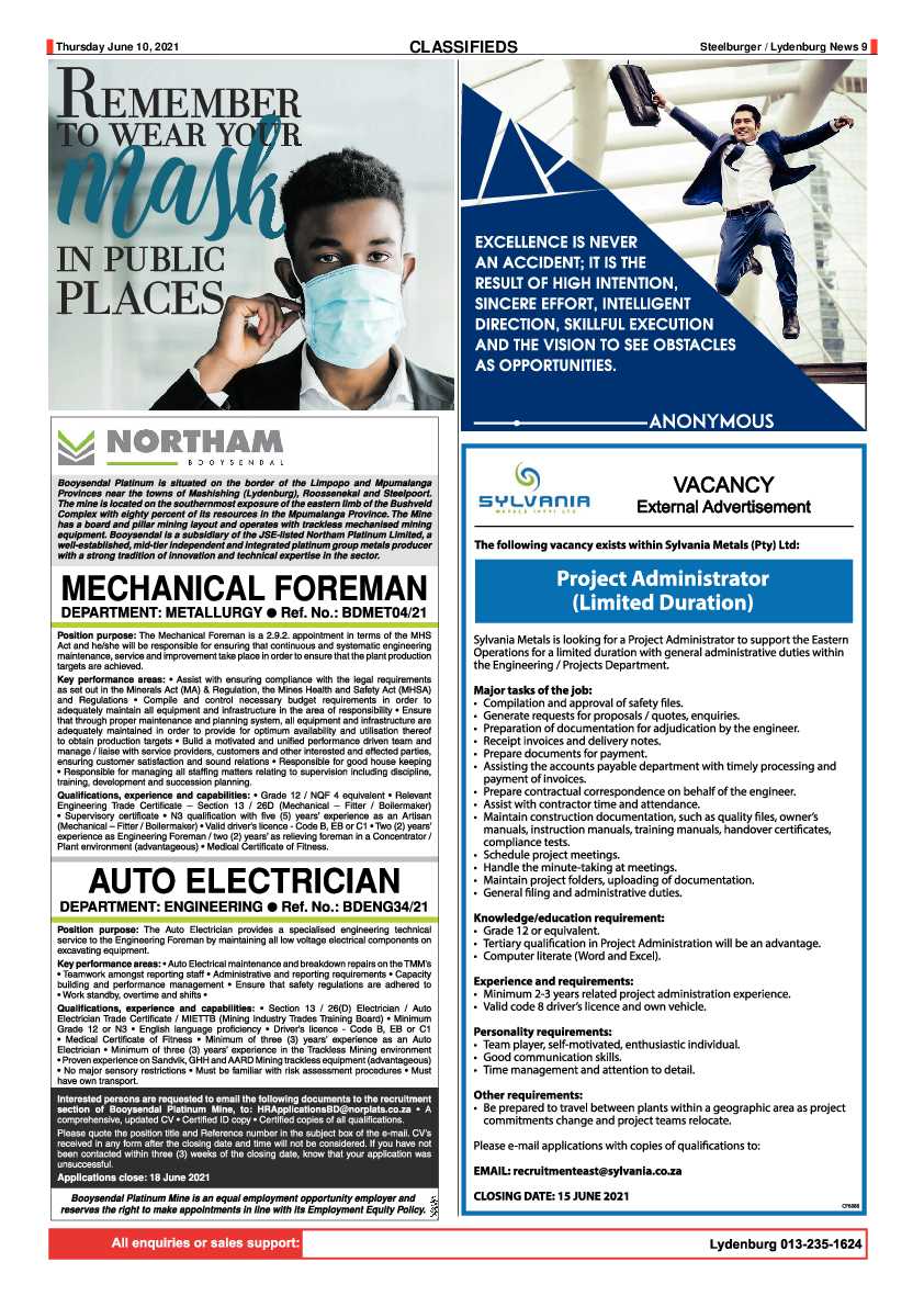 Steelburger News 10 June 2021 page 9