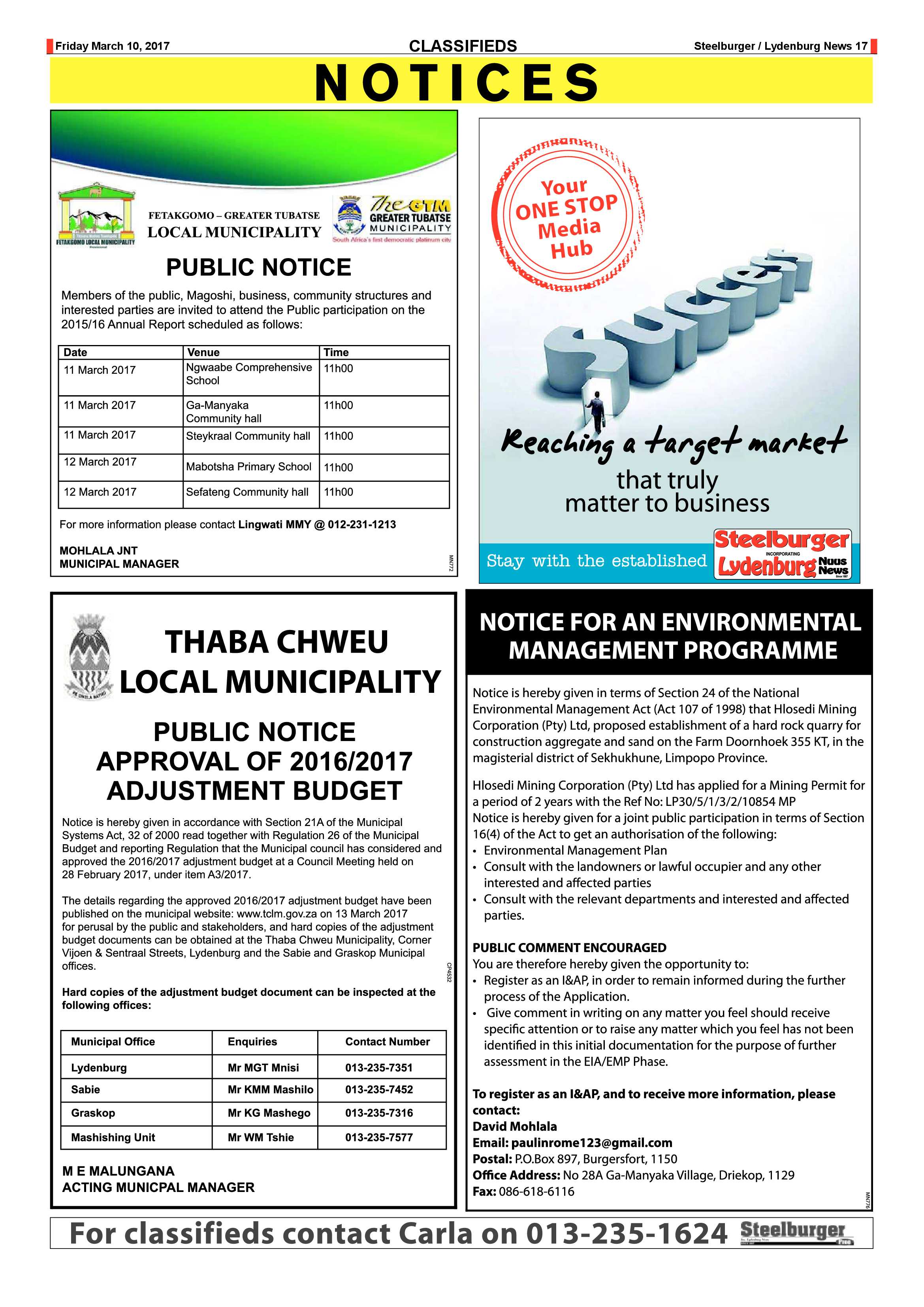 Steelburger News 10 March 2017 page 17