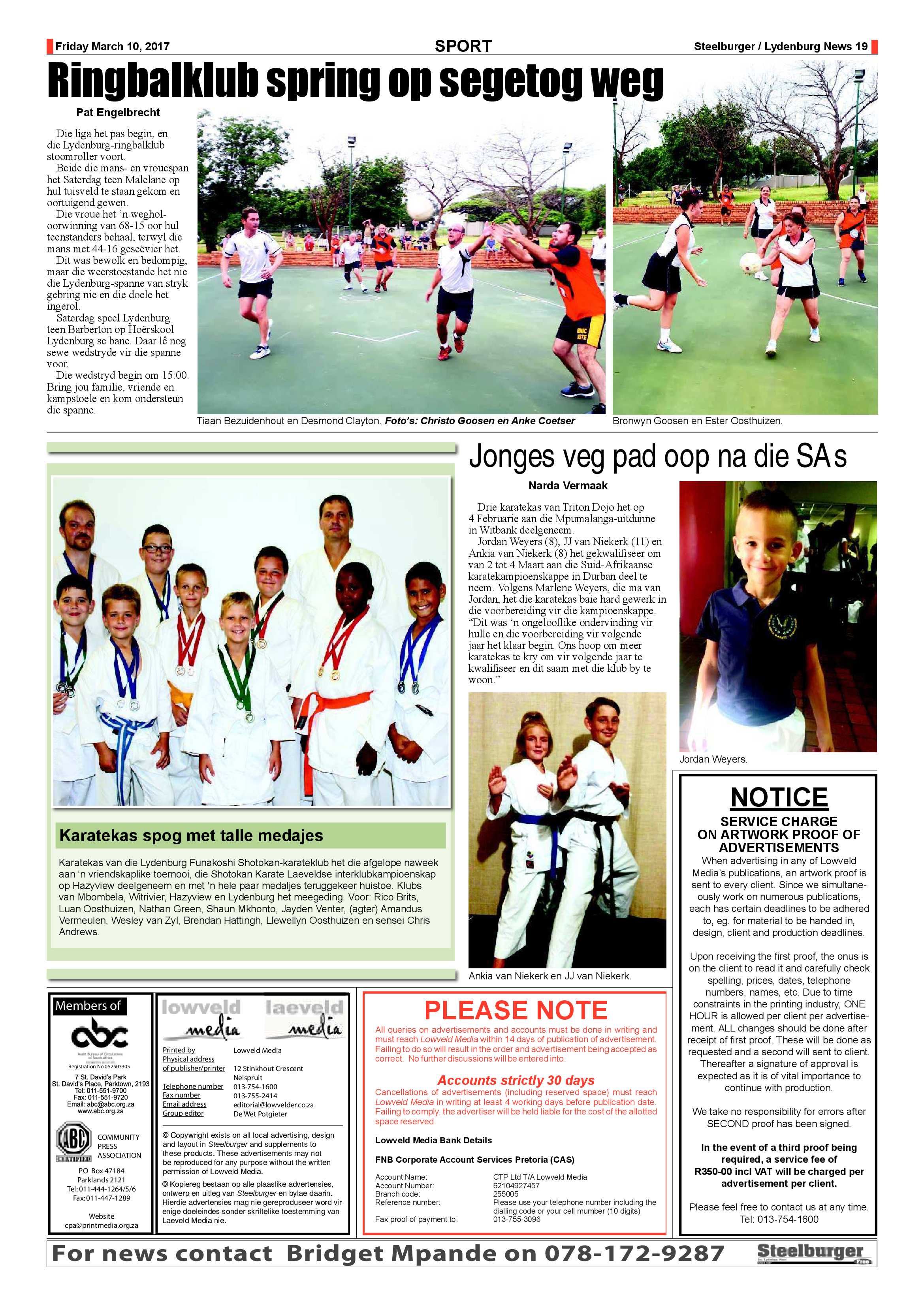 Steelburger News 10 March 2017 page 19