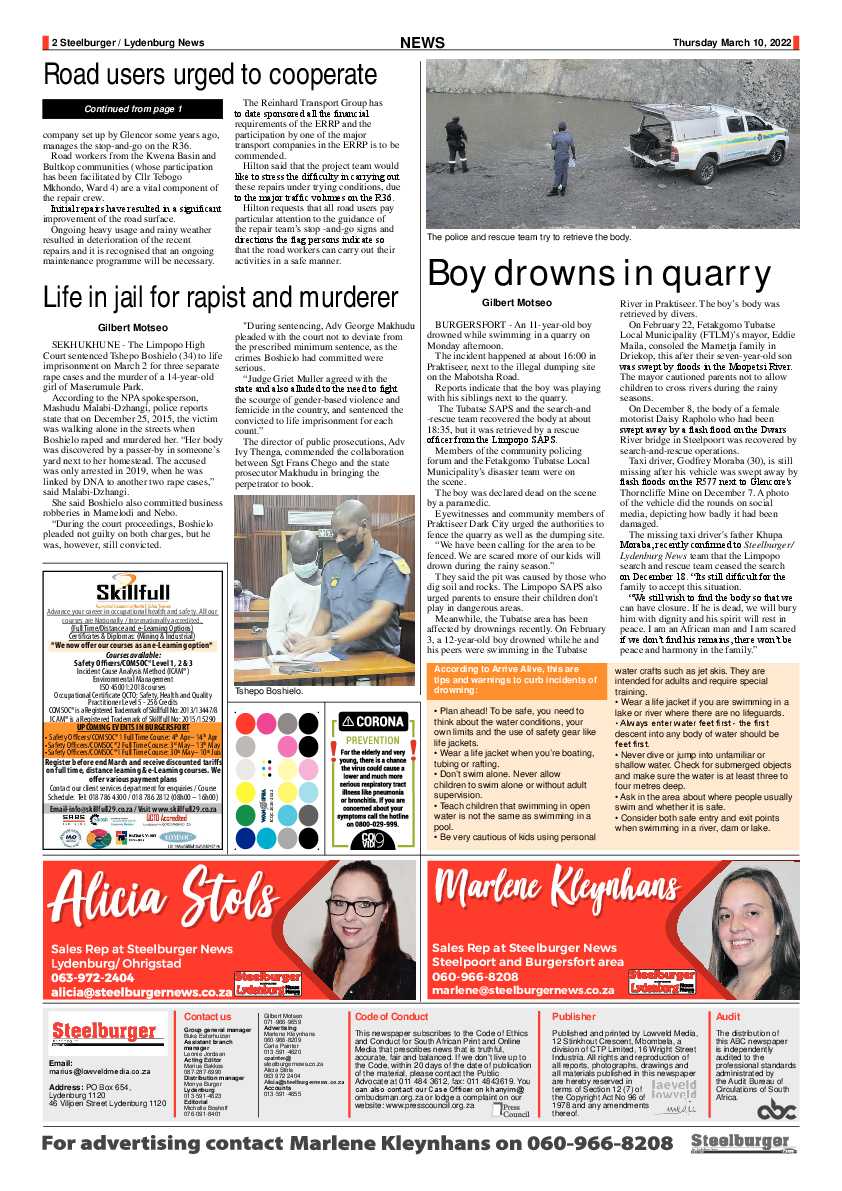 Steelburger News 10 March 2022 page 2