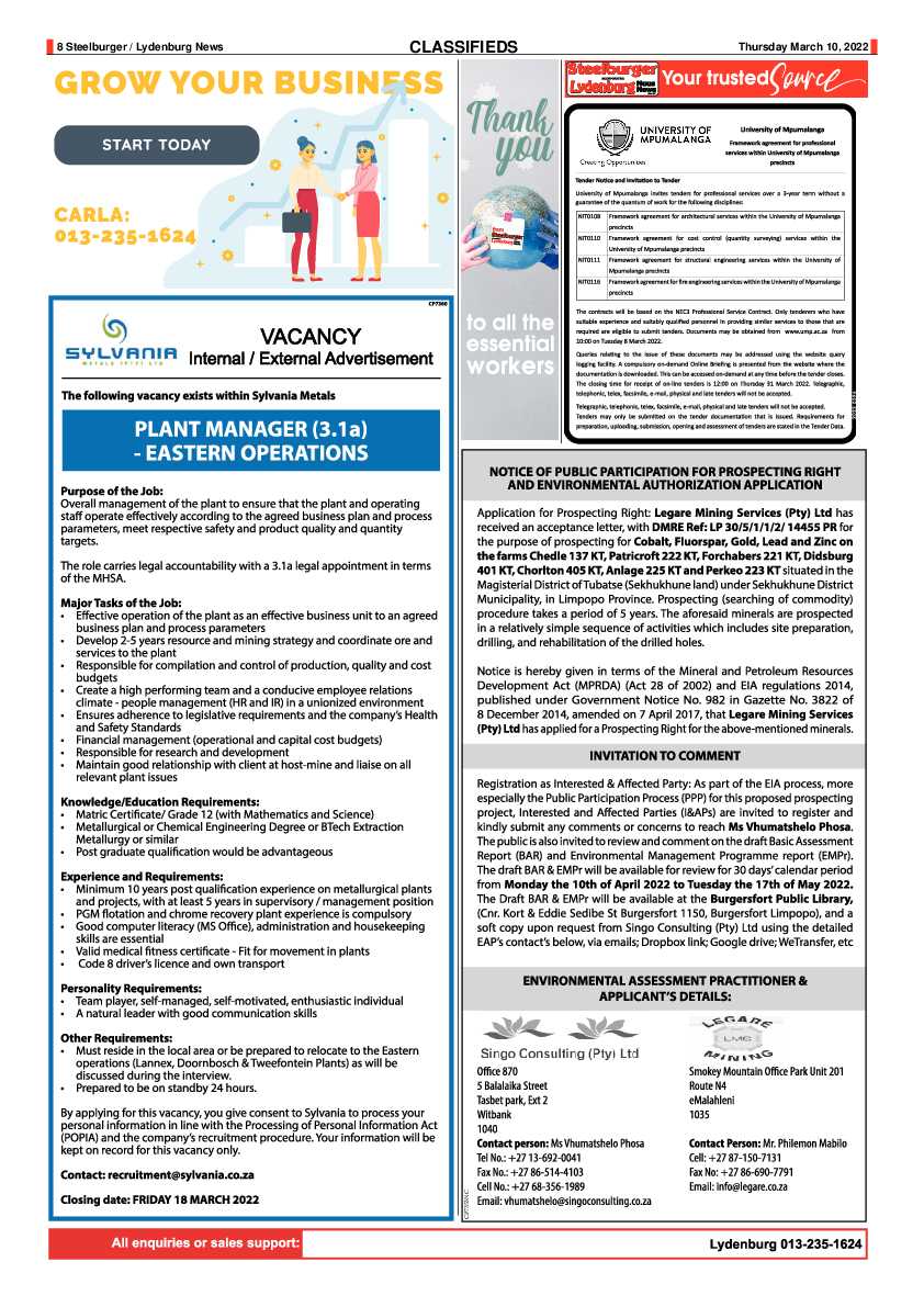 Steelburger News 10 March 2022 page 8