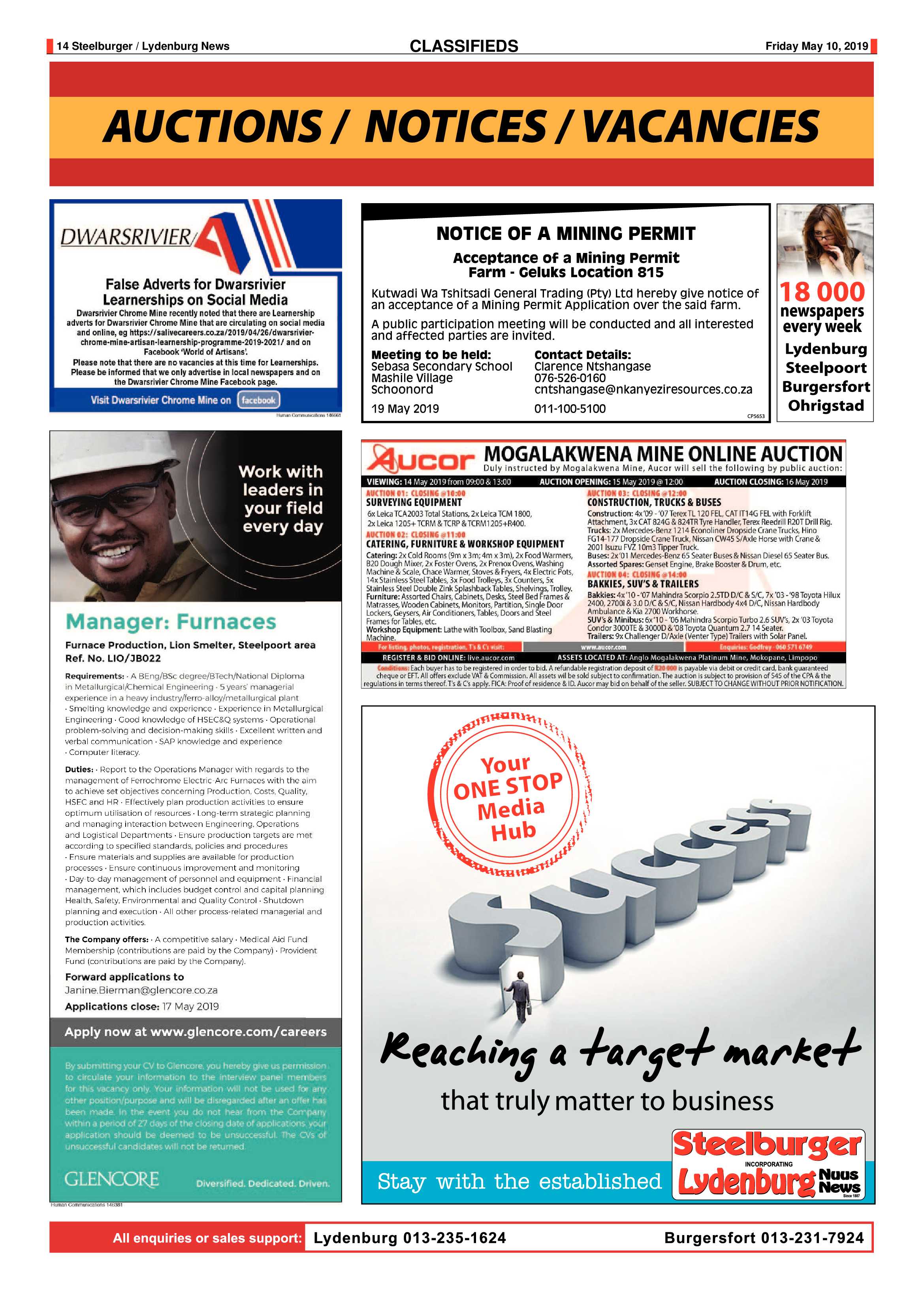 Steelburger News 10 May 2019 page 13