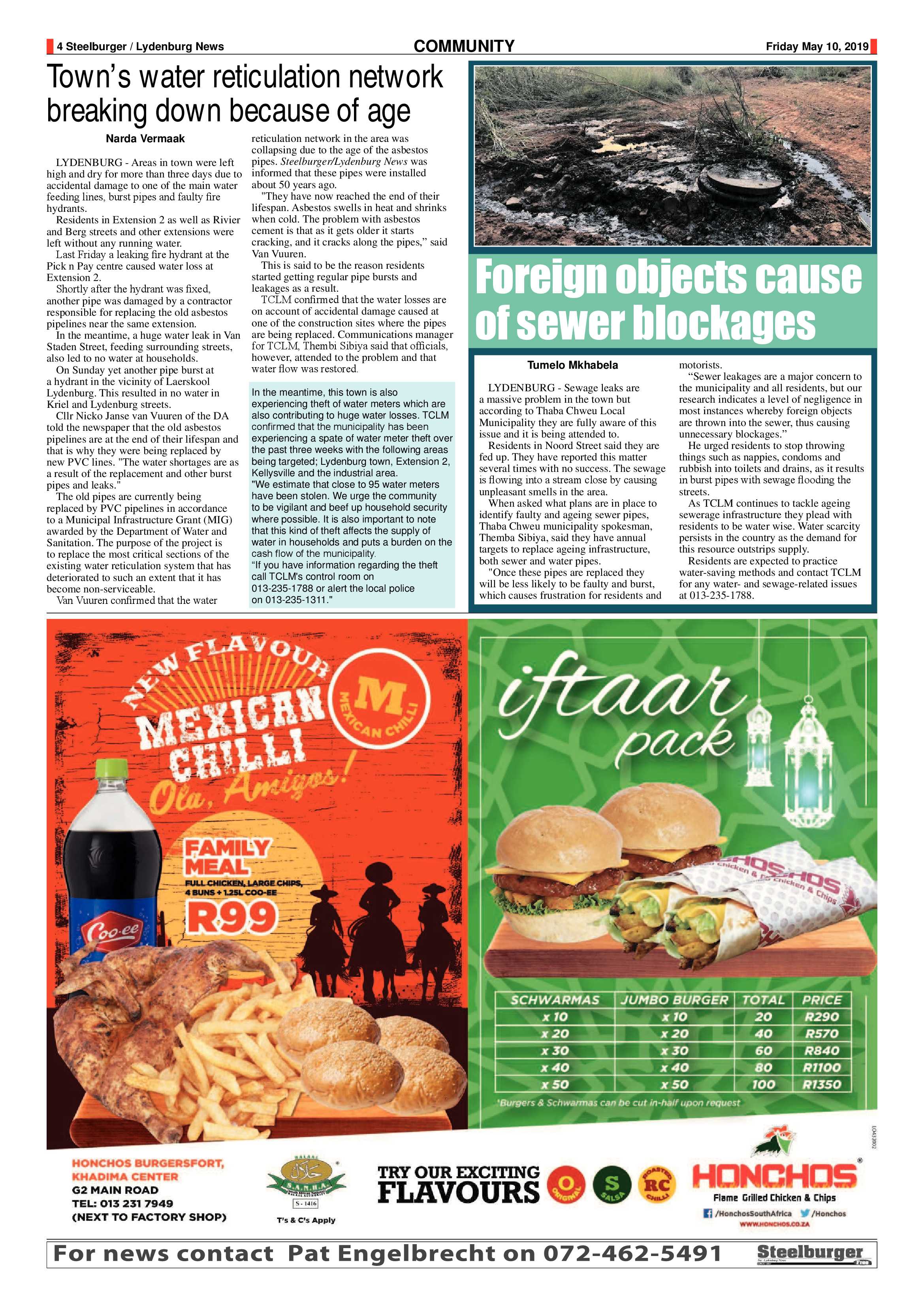 Steelburger News 10 May 2019 page 4