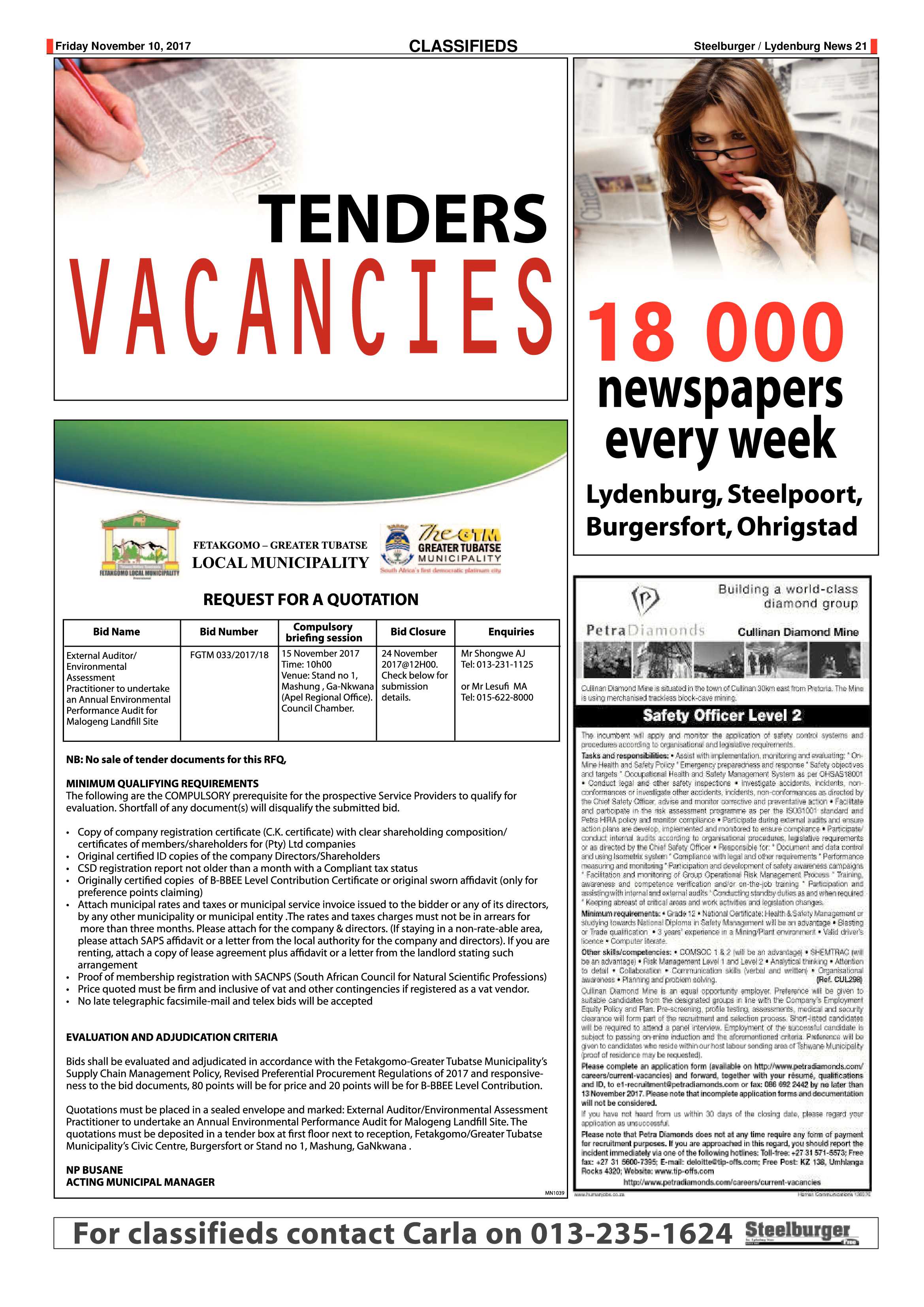 Steelburger News 10 November 2017 page 21