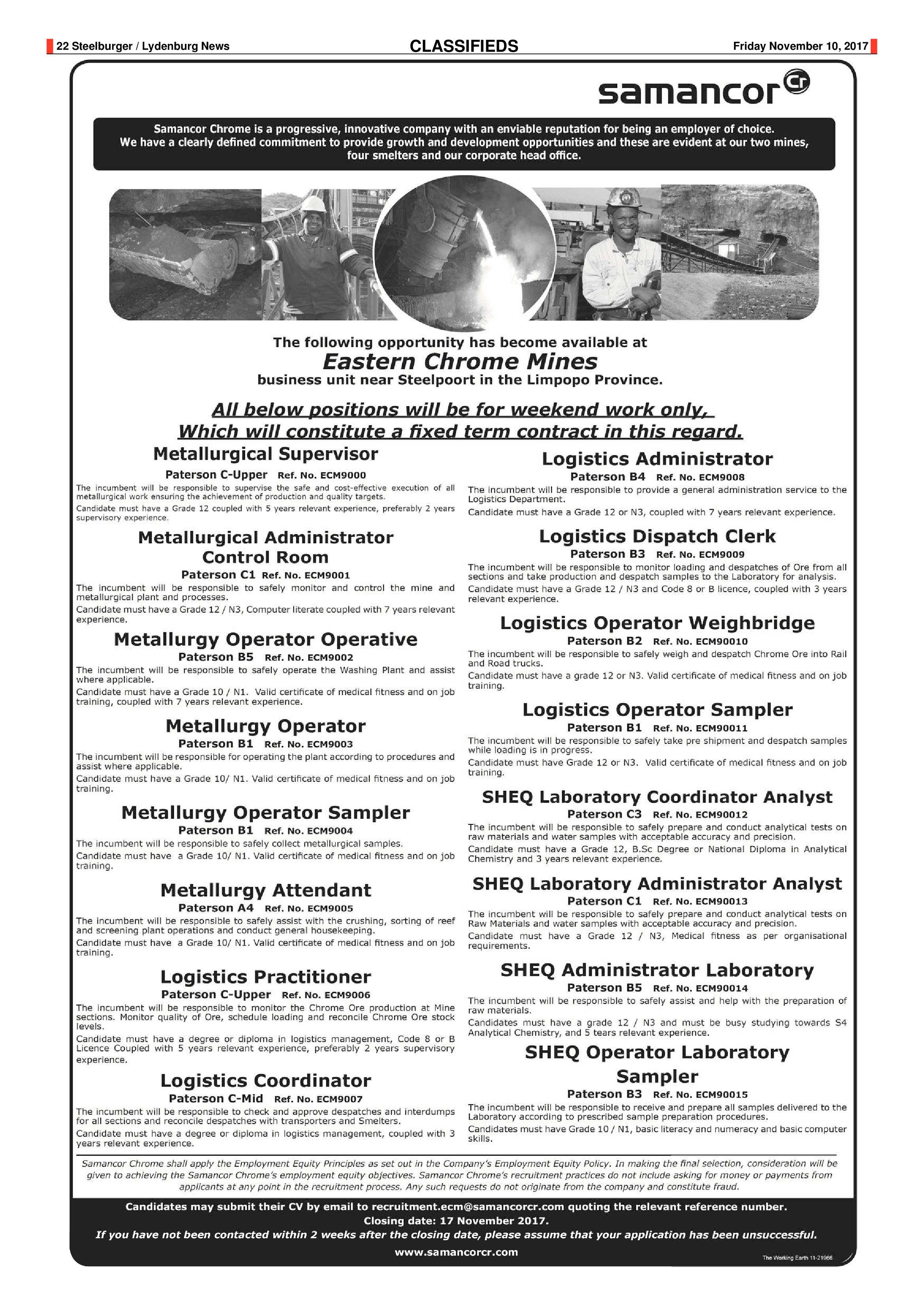 Steelburger News 10 November 2017 page 22