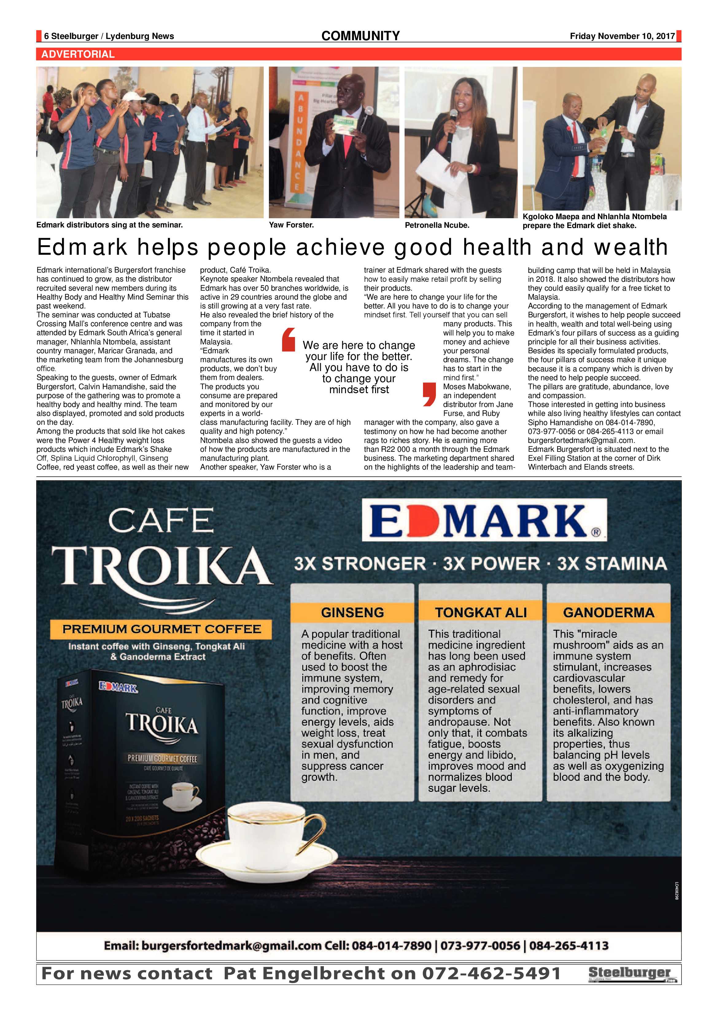 Steelburger News 10 November 2017 page 6