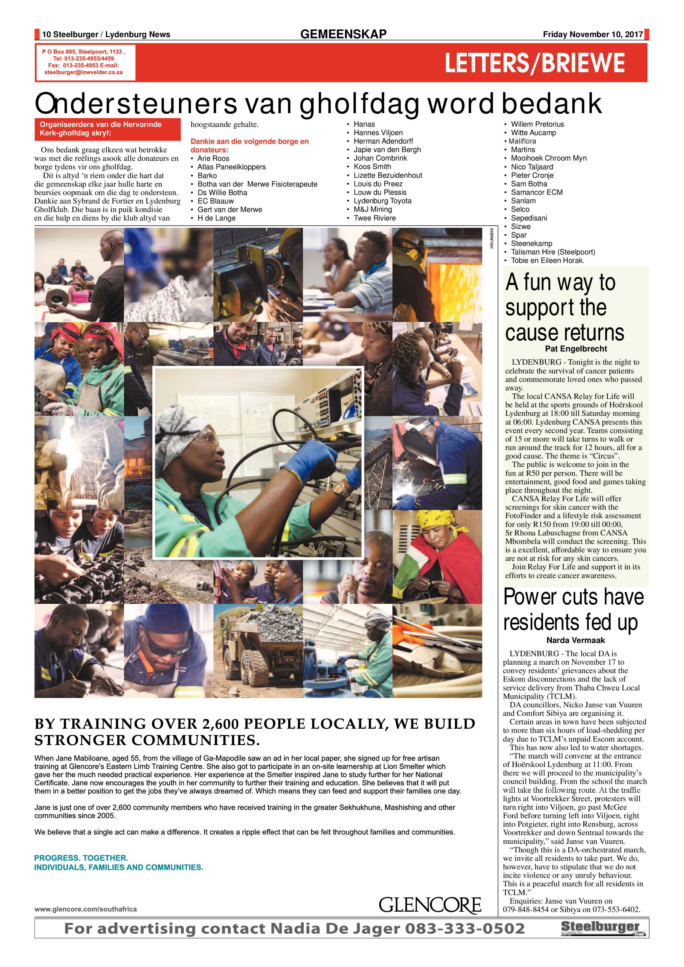 Steelburger News 10 November 2017 page 9