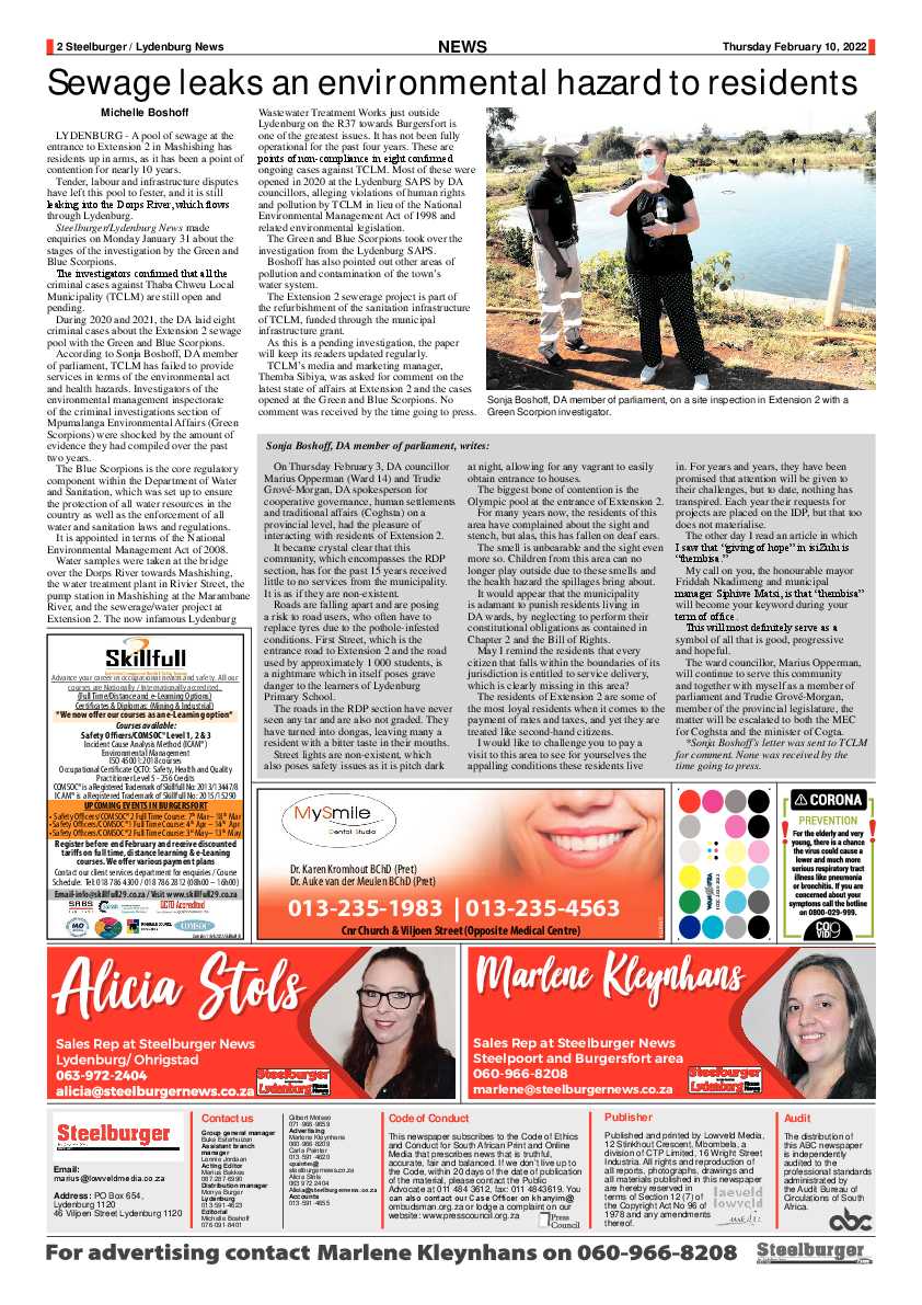 Steelburger News 10 February 2022 page 2