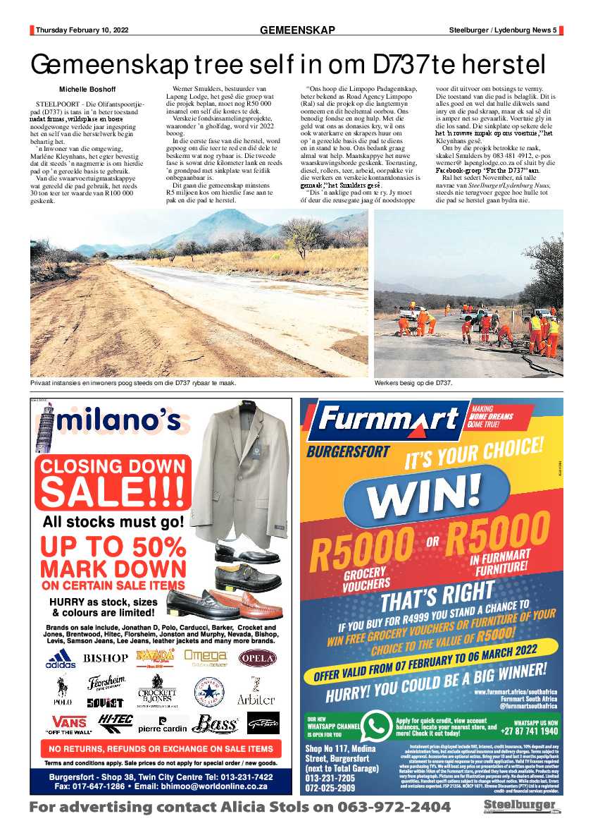 Steelburger News 10 February 2022 page 5