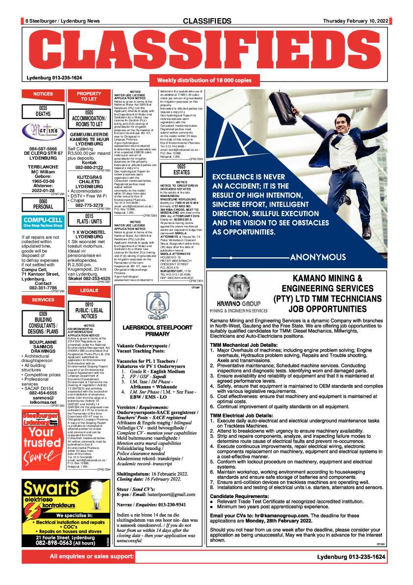 Steelburger News 10 February 2022 page 8