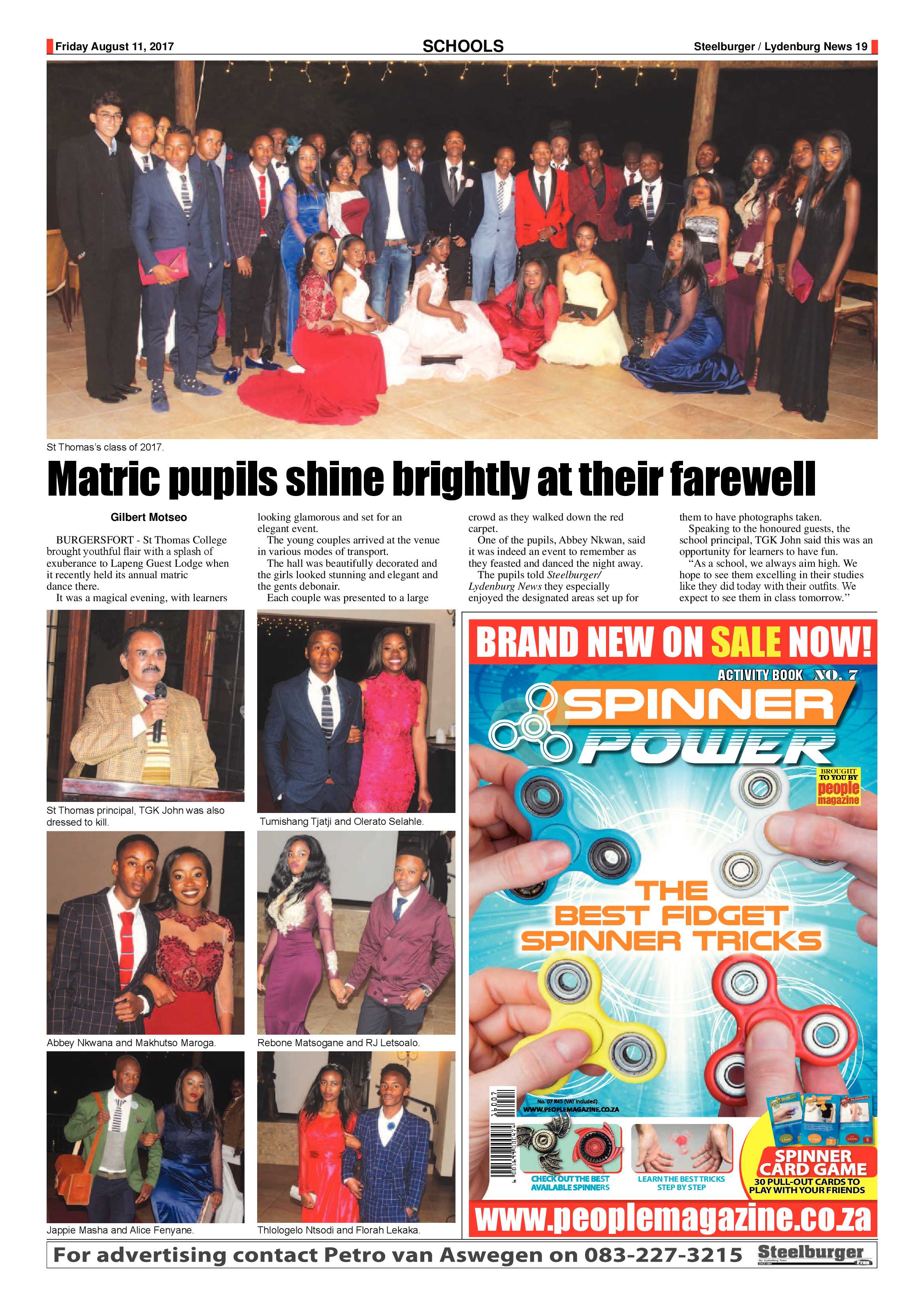 Steelburger News 11 August 2017 page 19