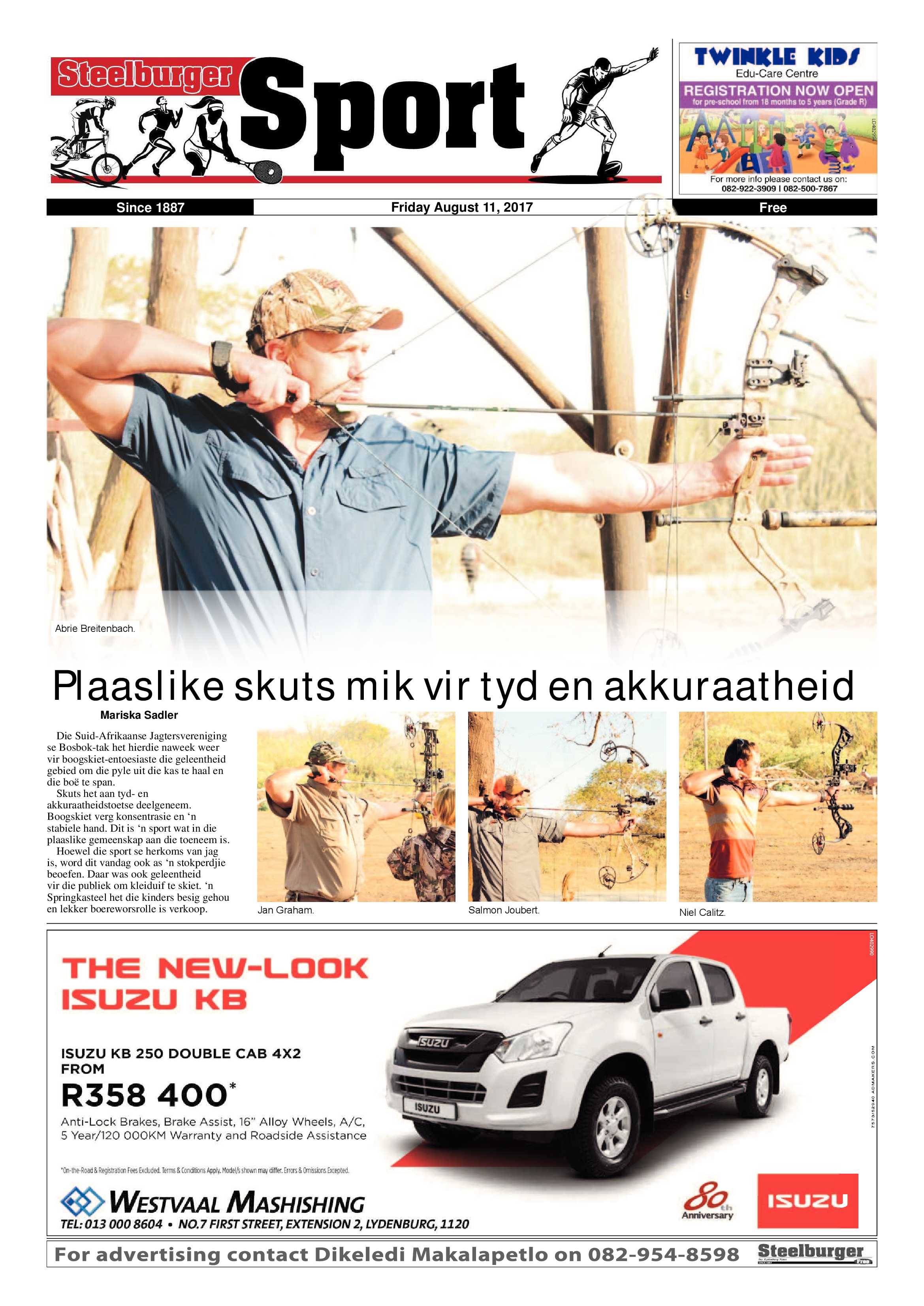 Steelburger News 11 August 2017 page 20