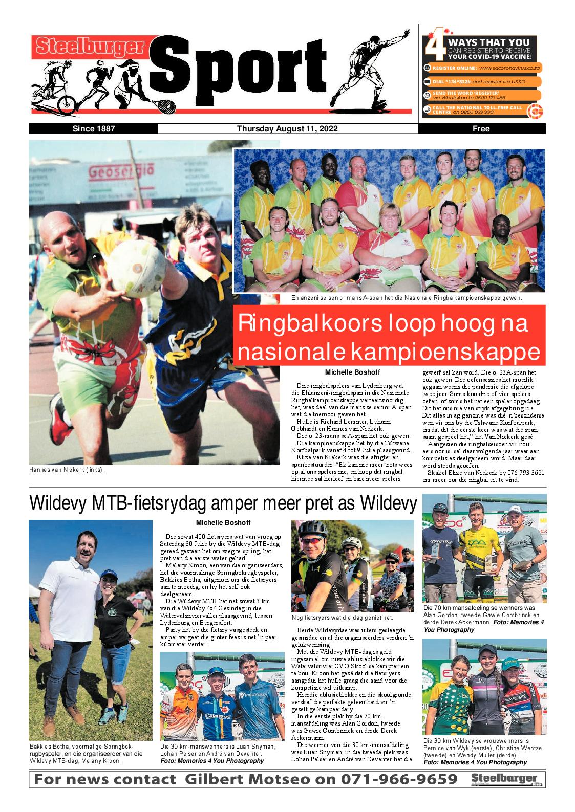 Steelburger News 11 August 2022 page 12