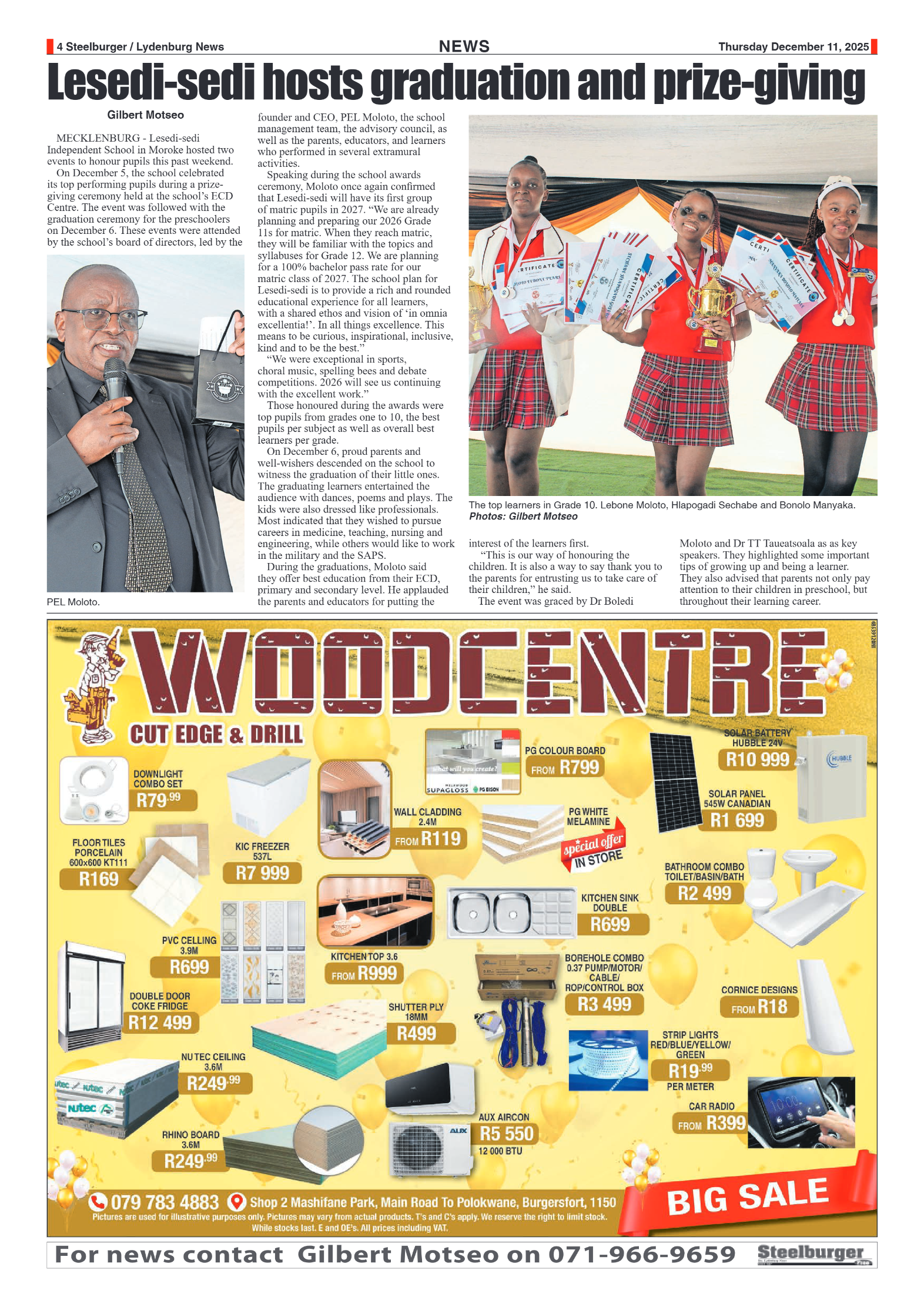 Steelburger News 11 December 2025 page 4