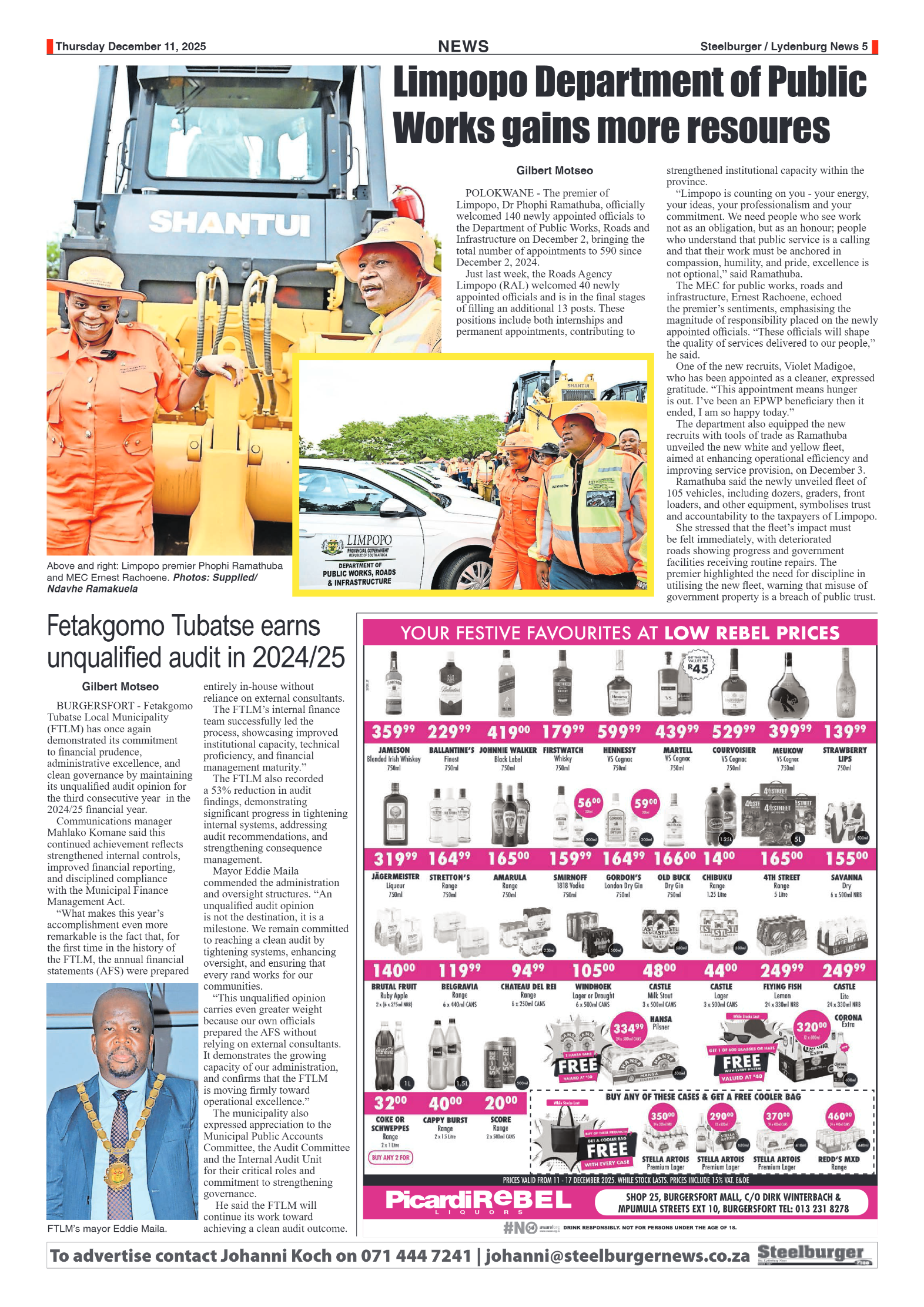 Steelburger News 11 December 2025 page 5