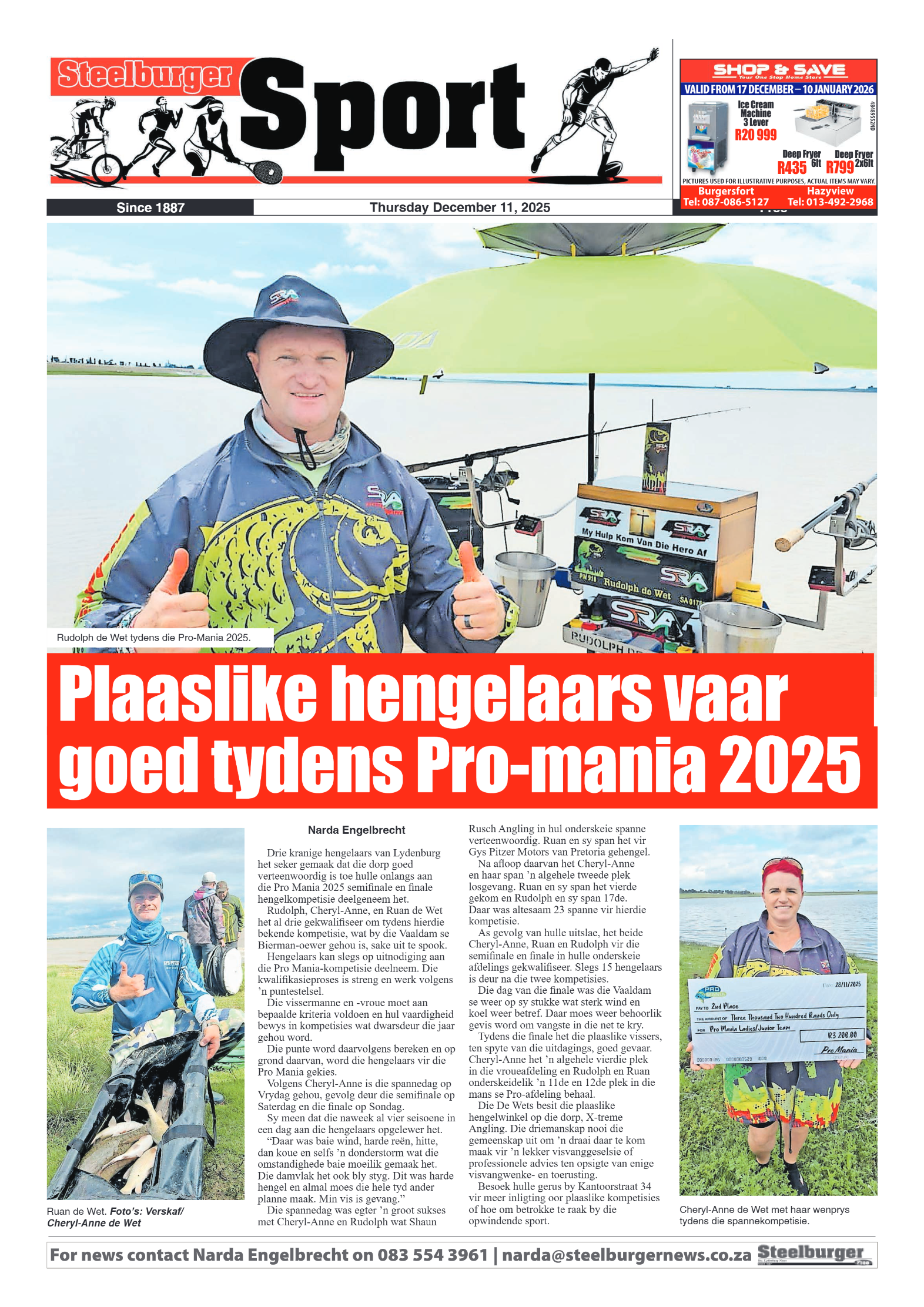 Steelburger News 11 December 2025 page 8