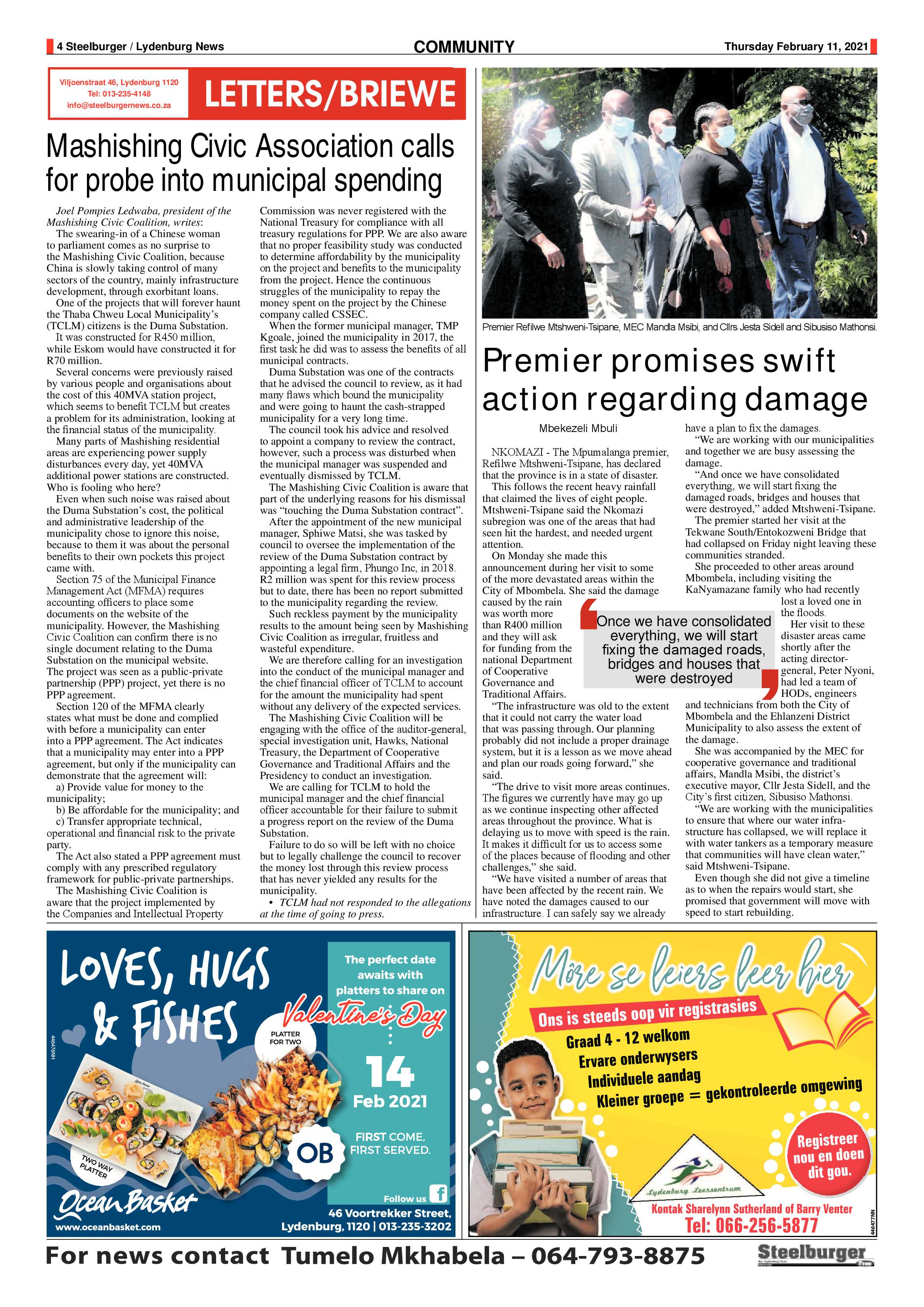 Steelburger news 11 February 2021 page 4