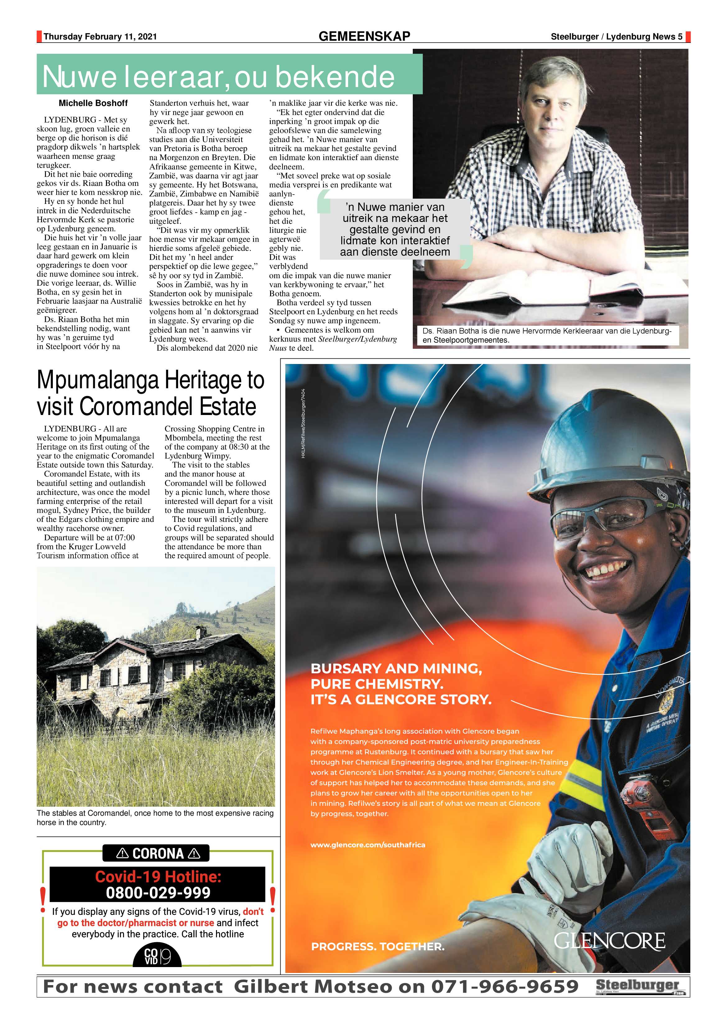 Steelburger news 11 February 2021 page 5