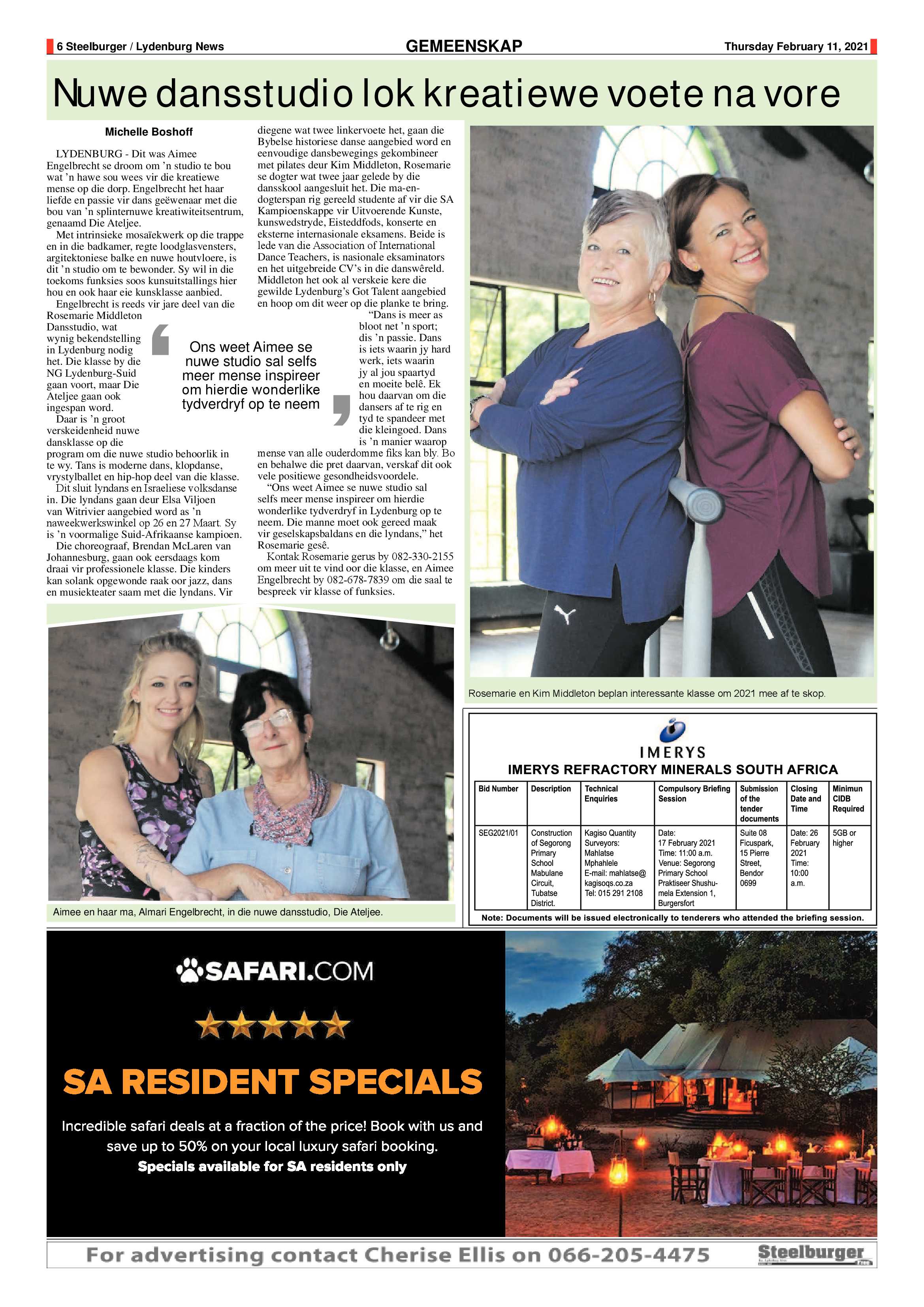 Steelburger news 11 February 2021 page 6