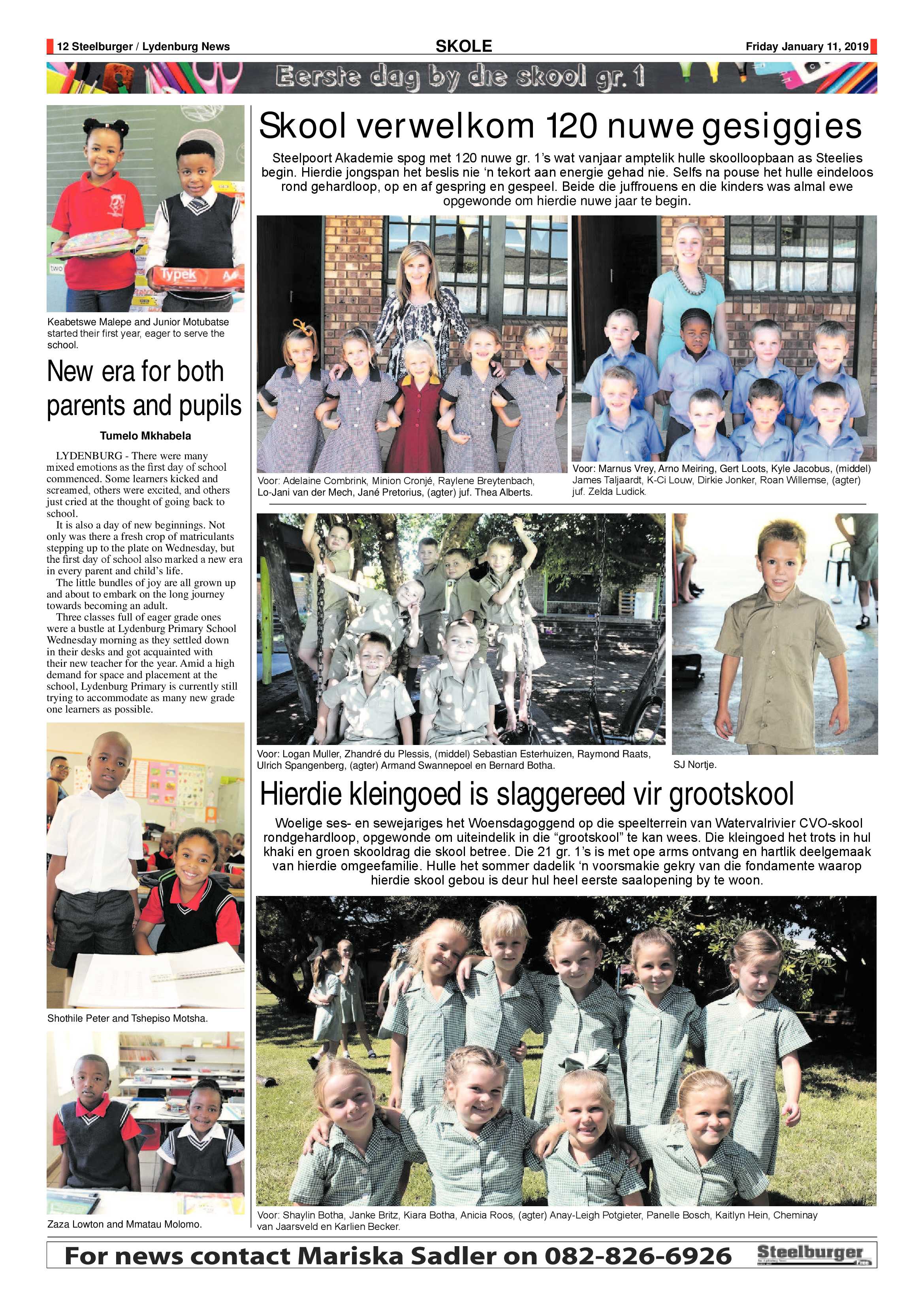 Steelburger News 11 January 2019 page 12