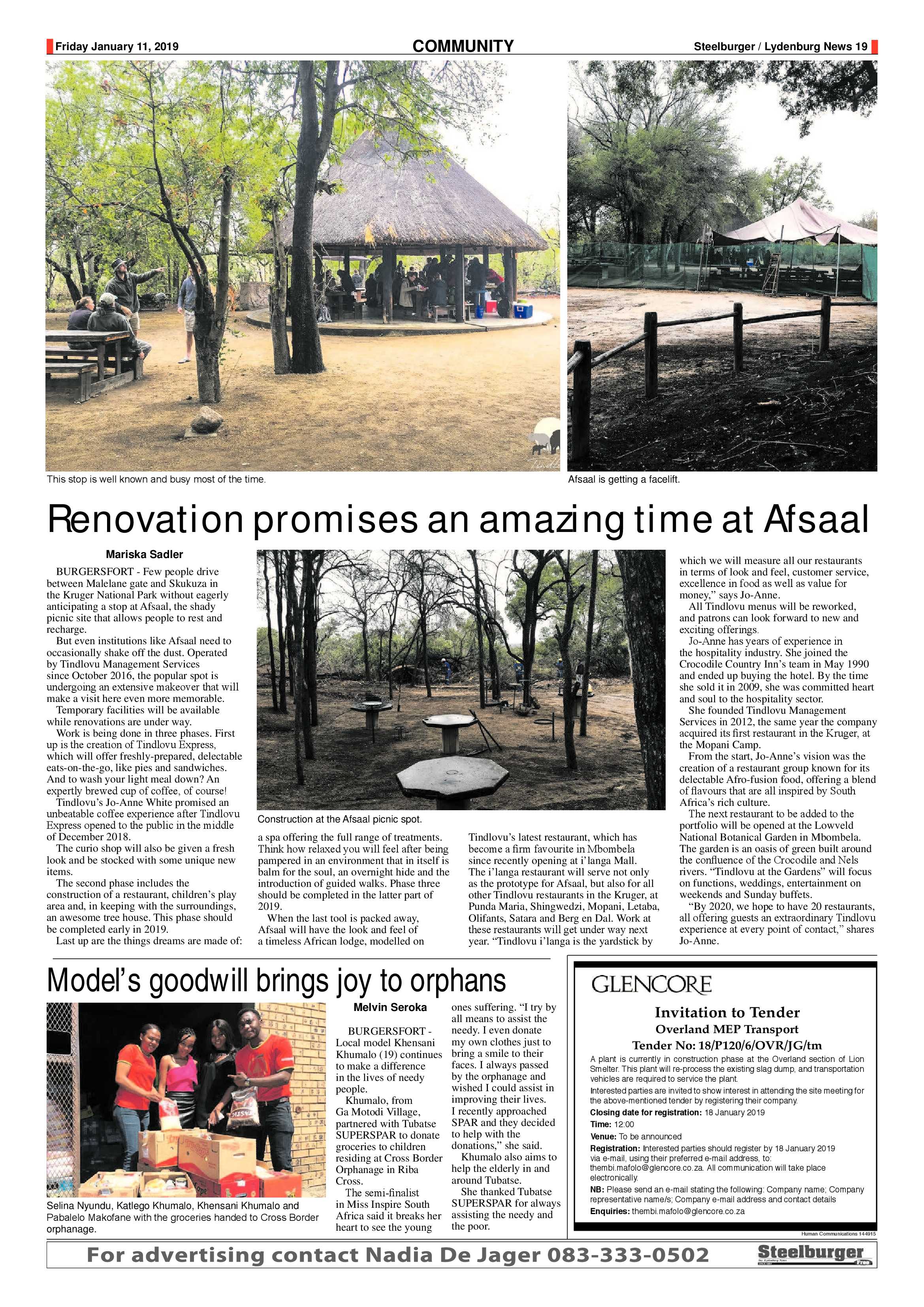 Steelburger News 11 January 2019 page 19