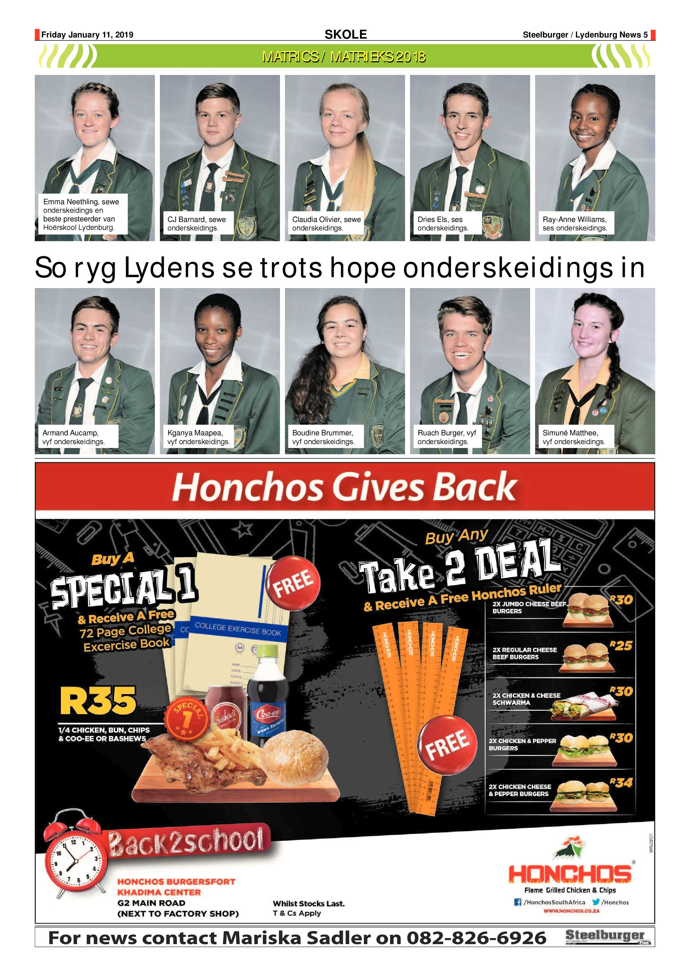 Steelburger News 11 January 2019 page 5