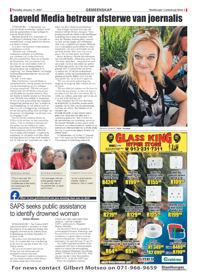 Steelburger news 11 January 2024 page 3