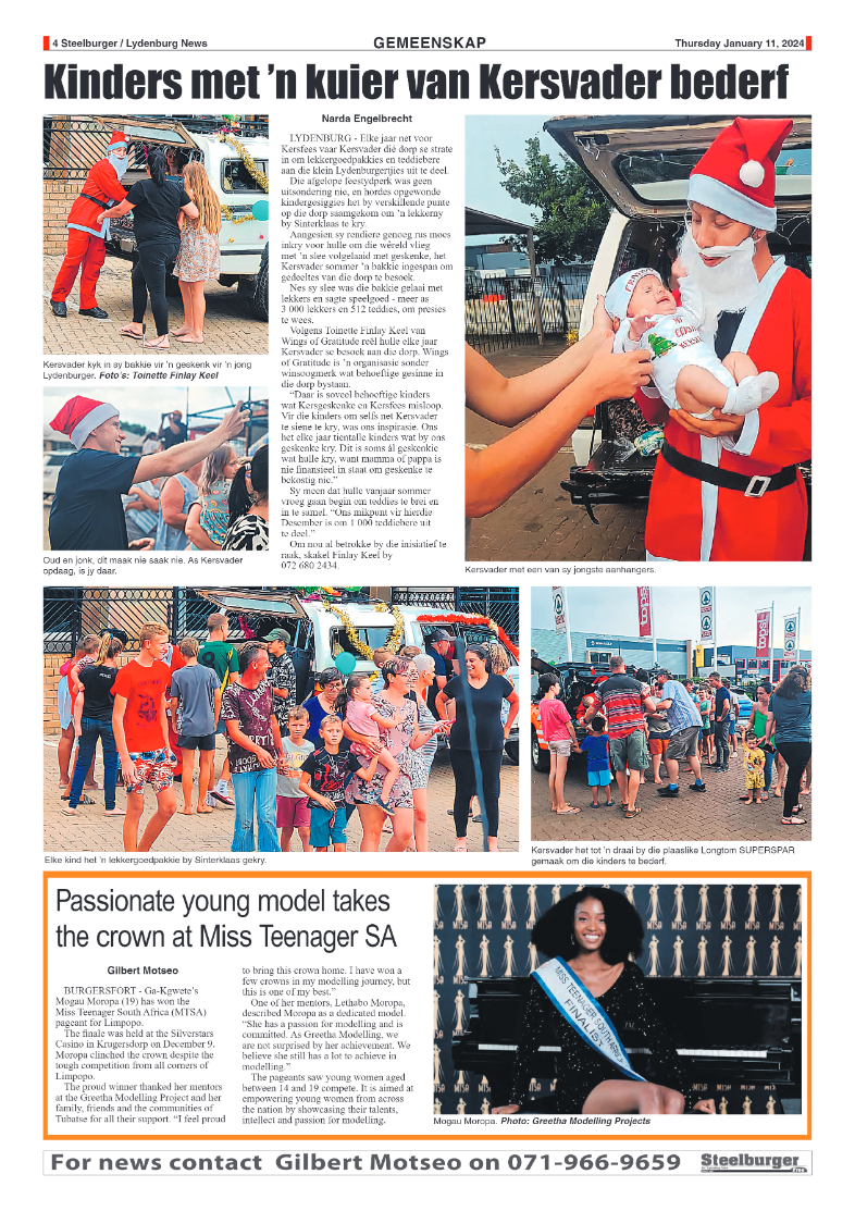 Steelburger news 11 January 2024 page 4