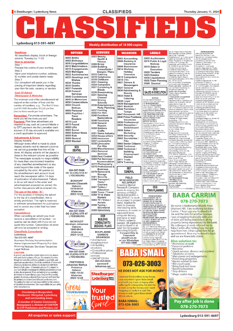 Steelburger news 11 January 2024 page 6