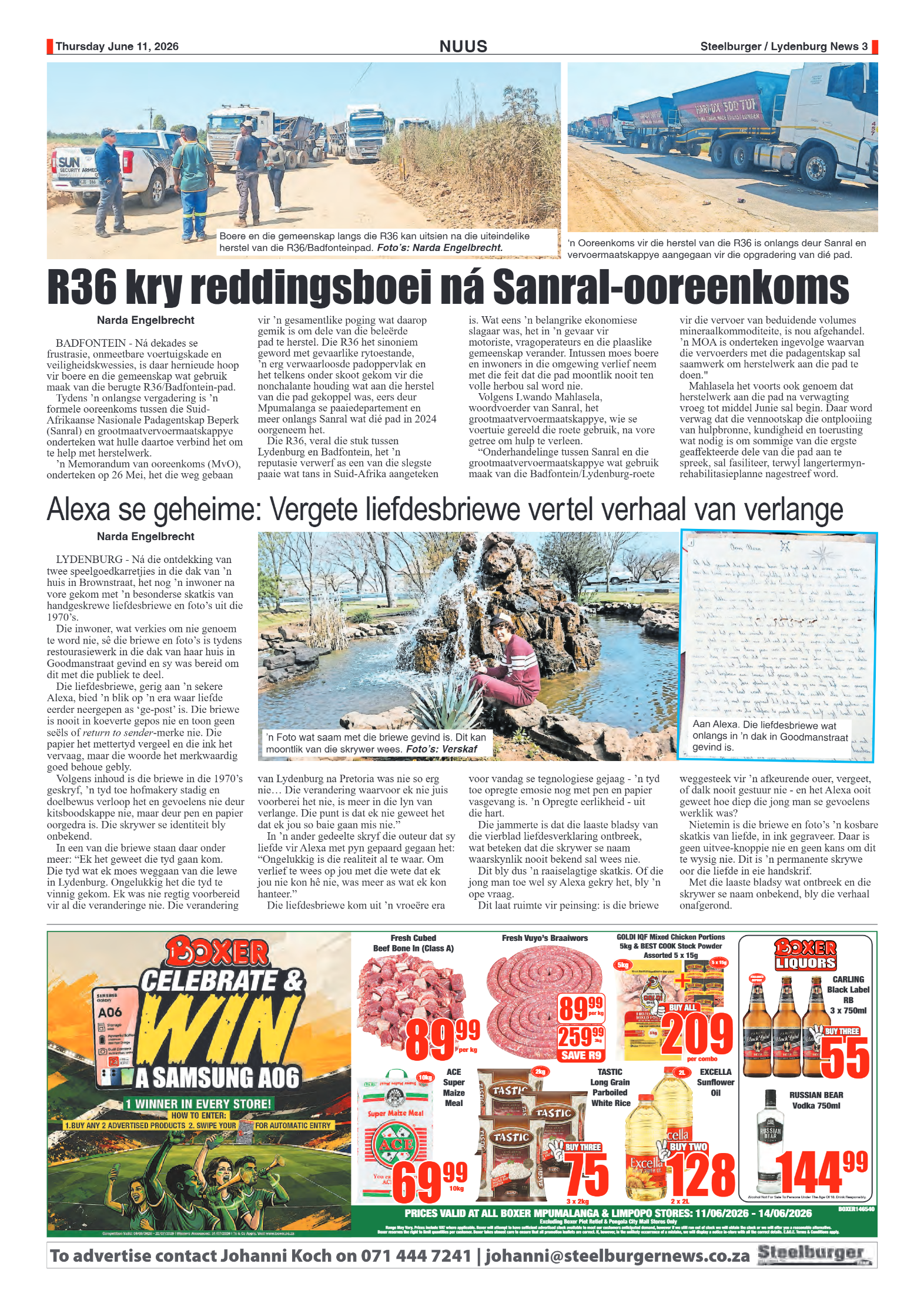 Steelburger News 11 June 2026 page 3