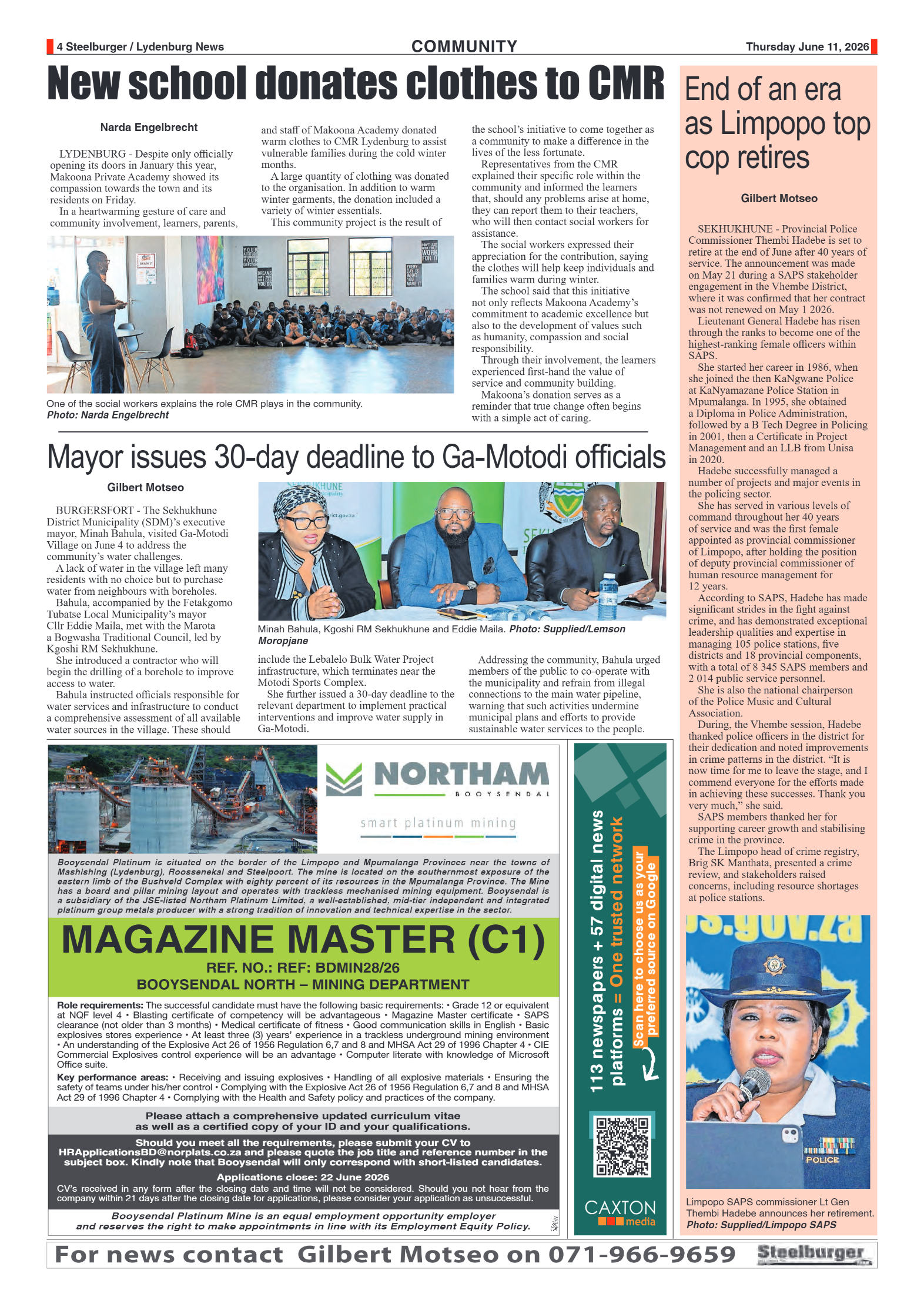 Steelburger News 11 June 2026 page 4