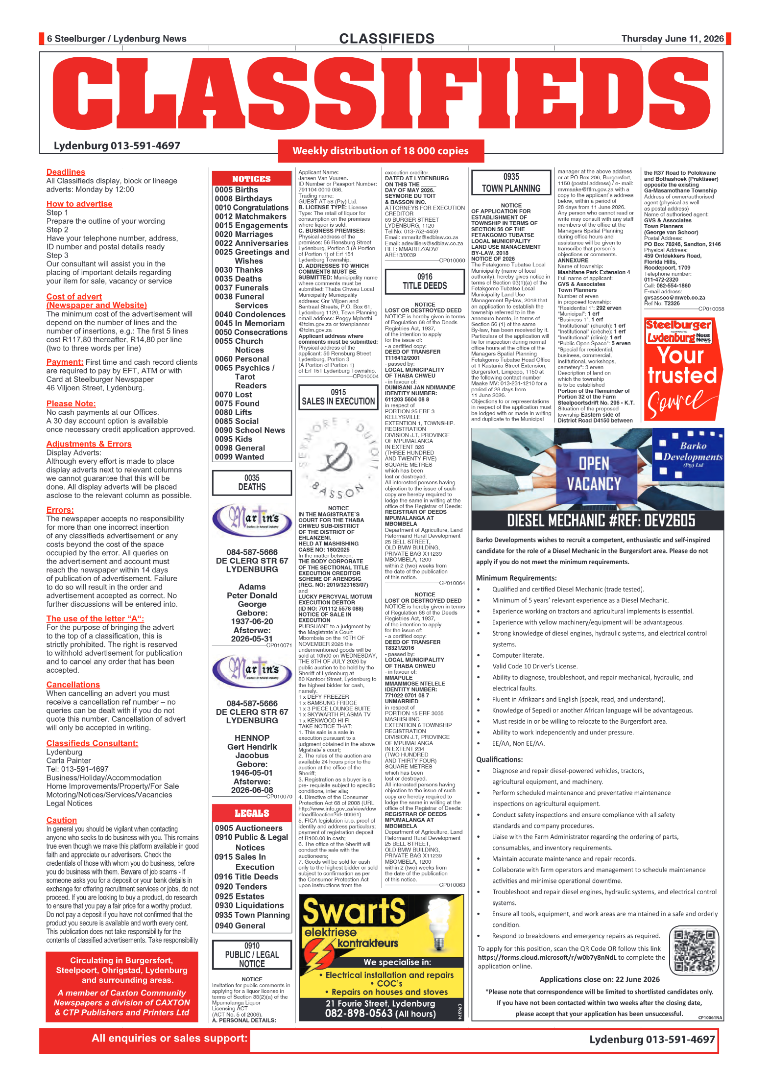 Steelburger News 11 June 2026 page 6
