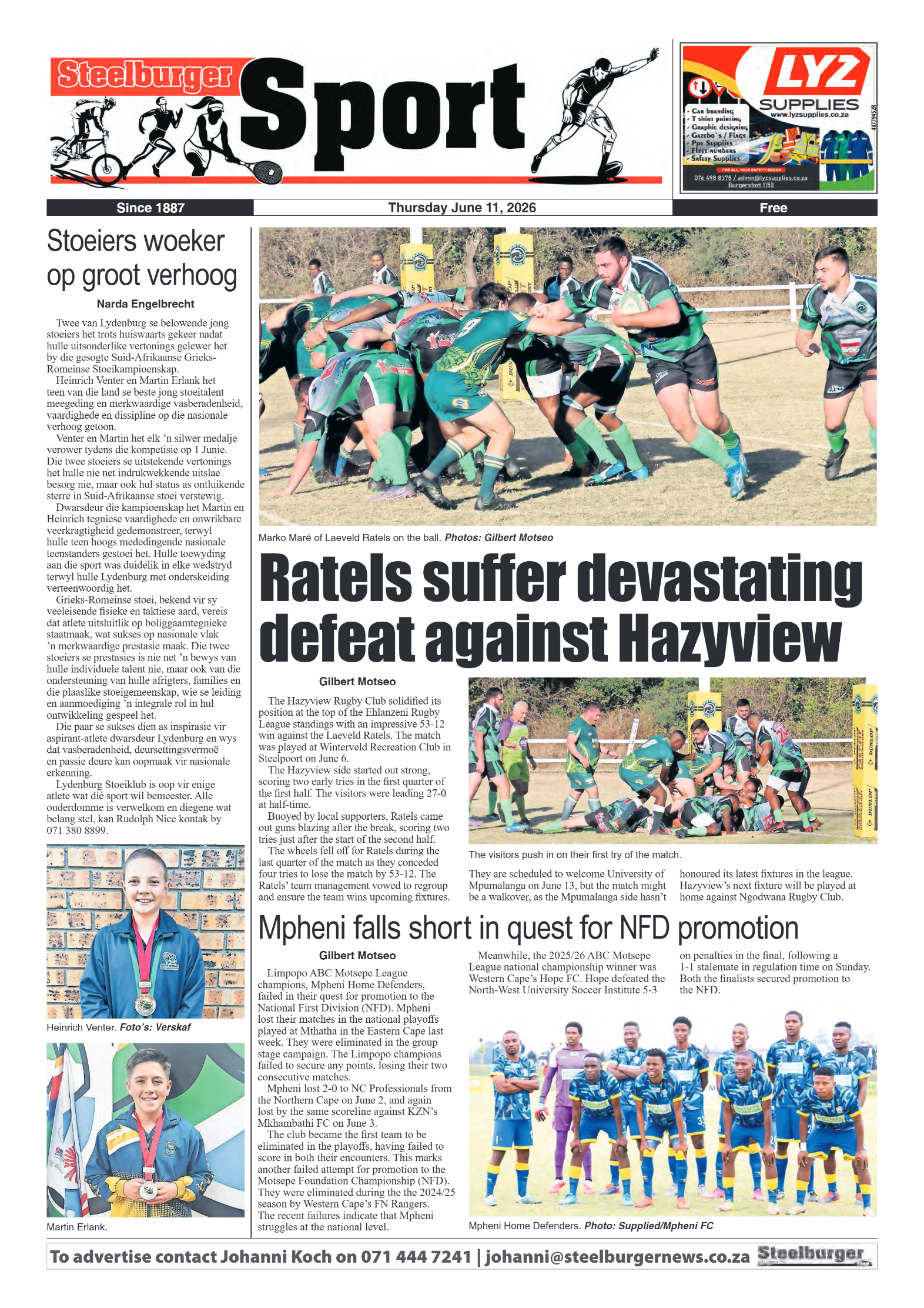 Steelburger News 11 June 2026 page 8