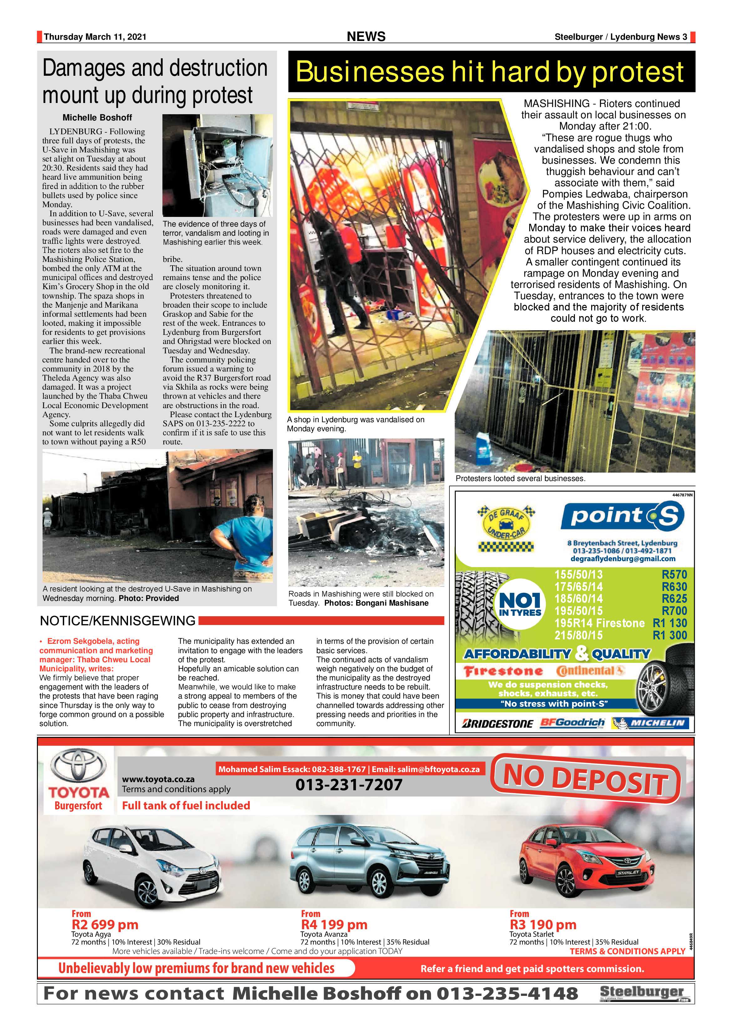 Steelburger News 11 March 2021 page 3