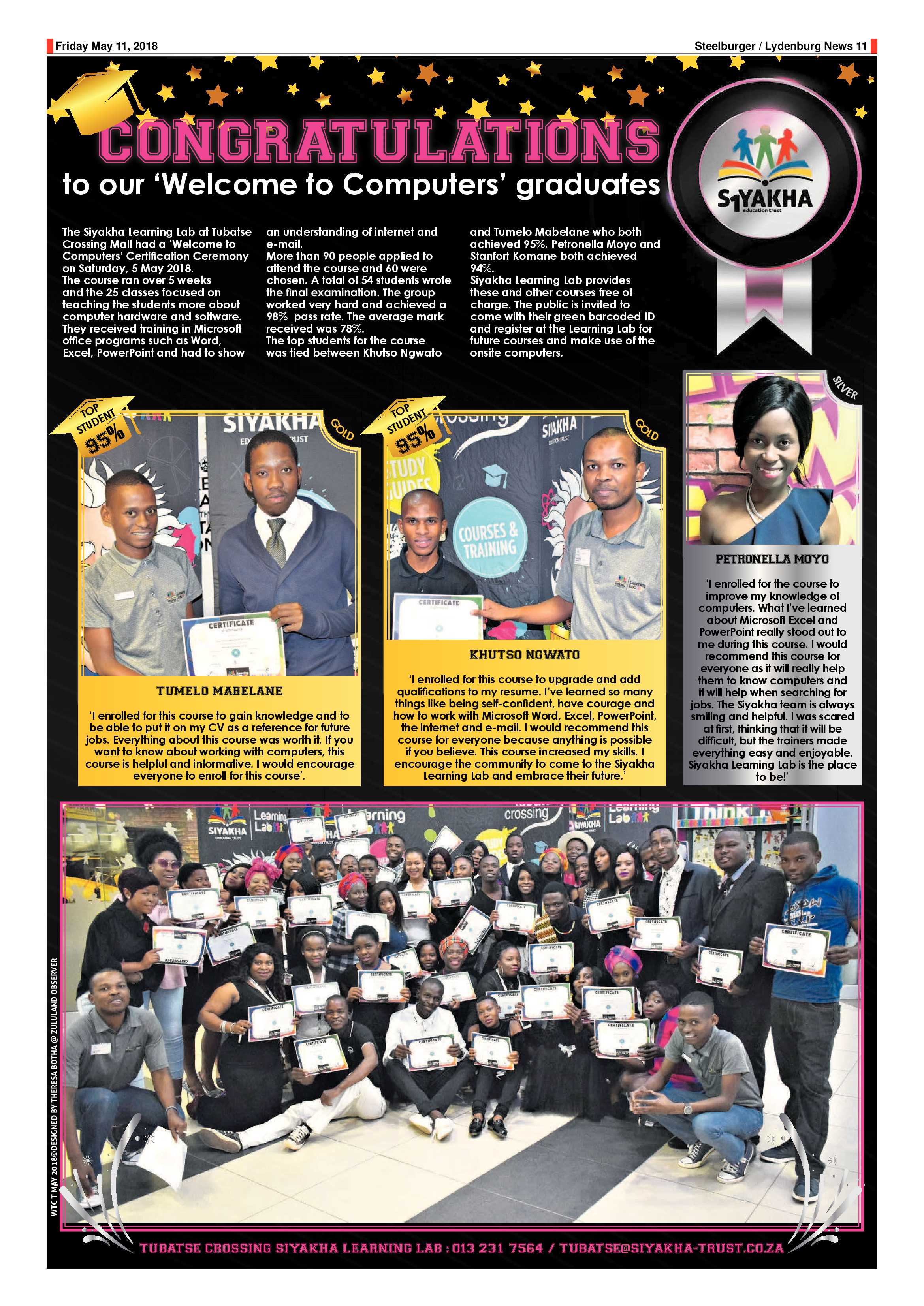 Steelburger News 11 May 2018 page 11