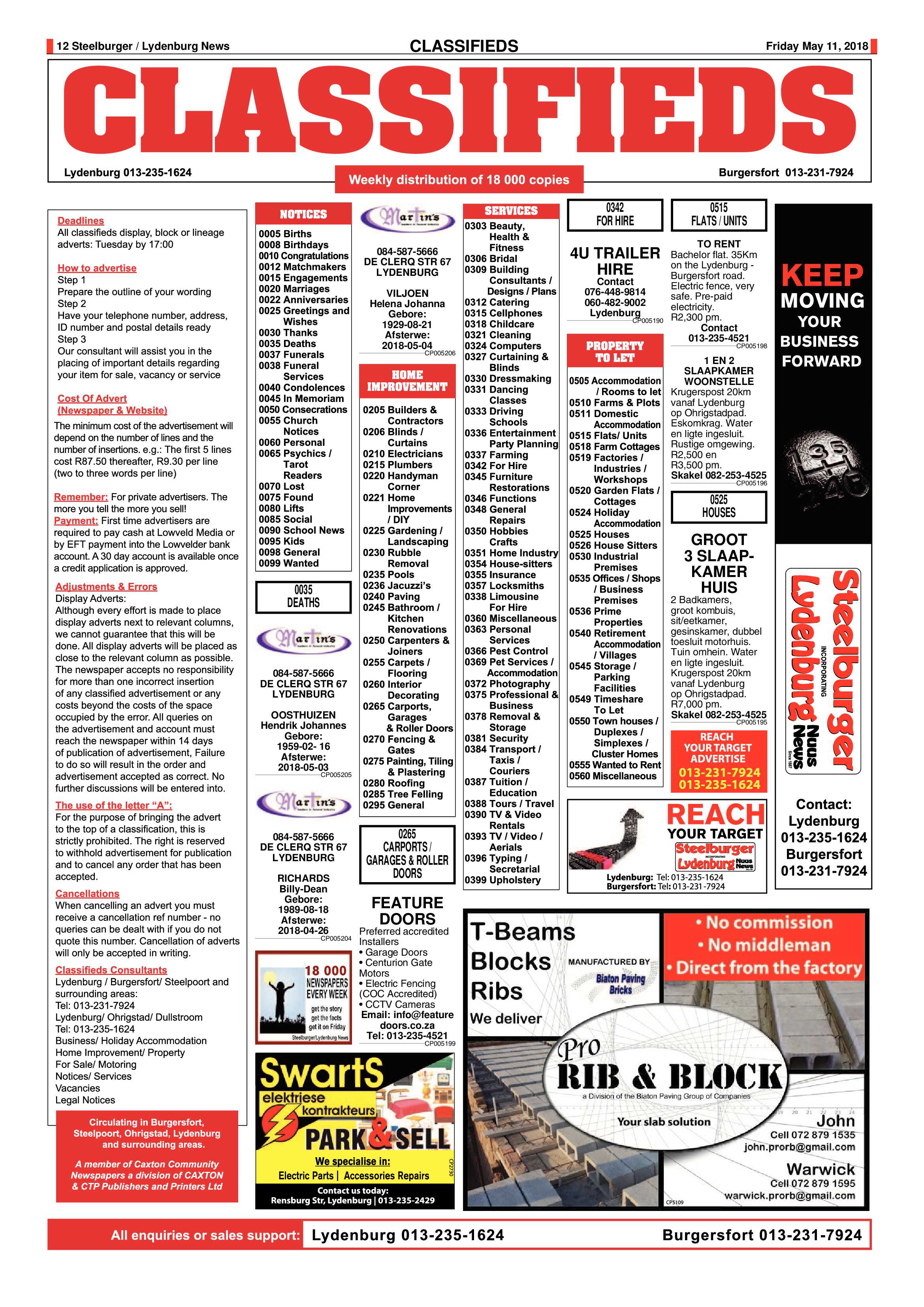 Steelburger News 11 May 2018 page 12