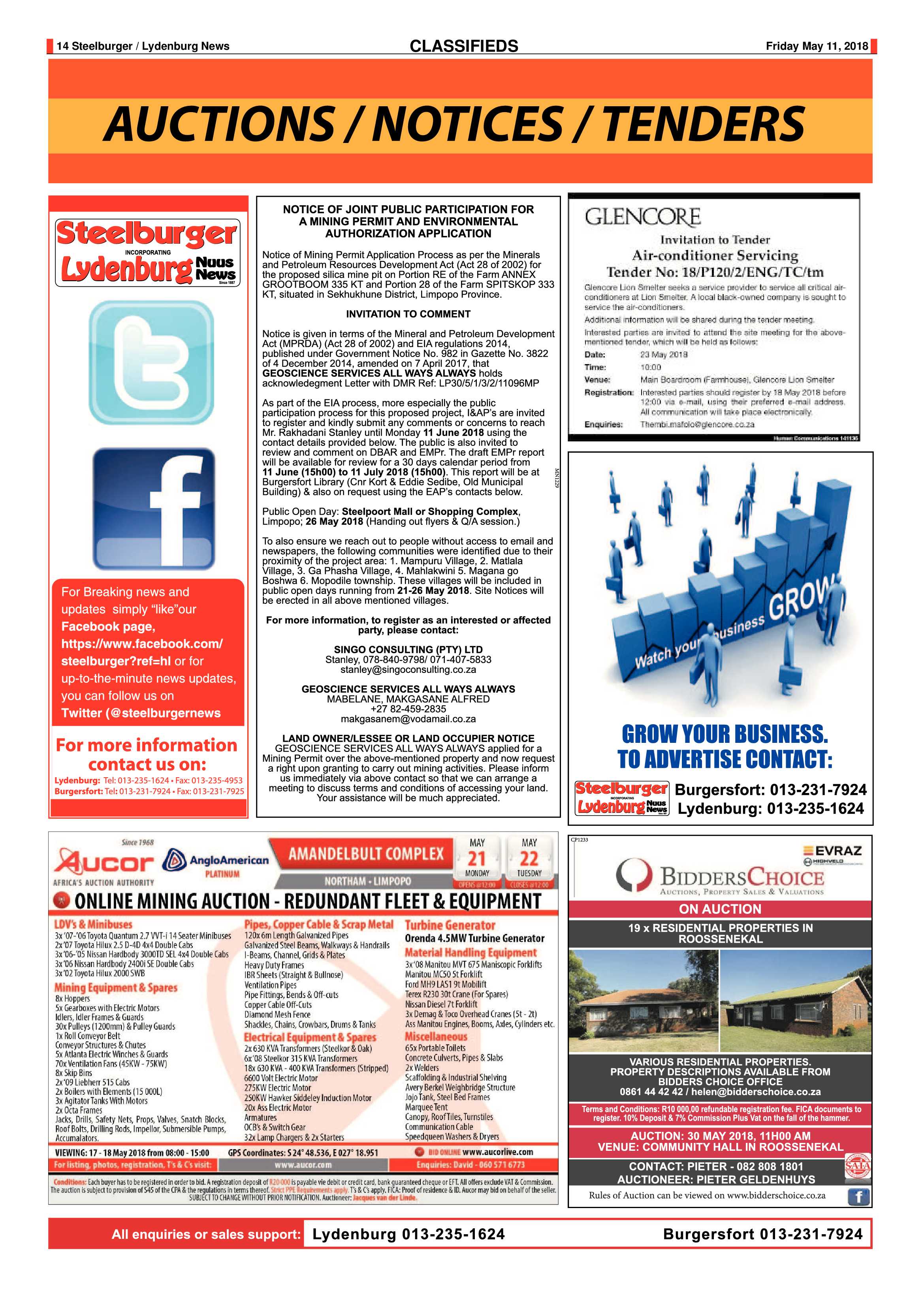 Steelburger News 11 May 2018 page 14