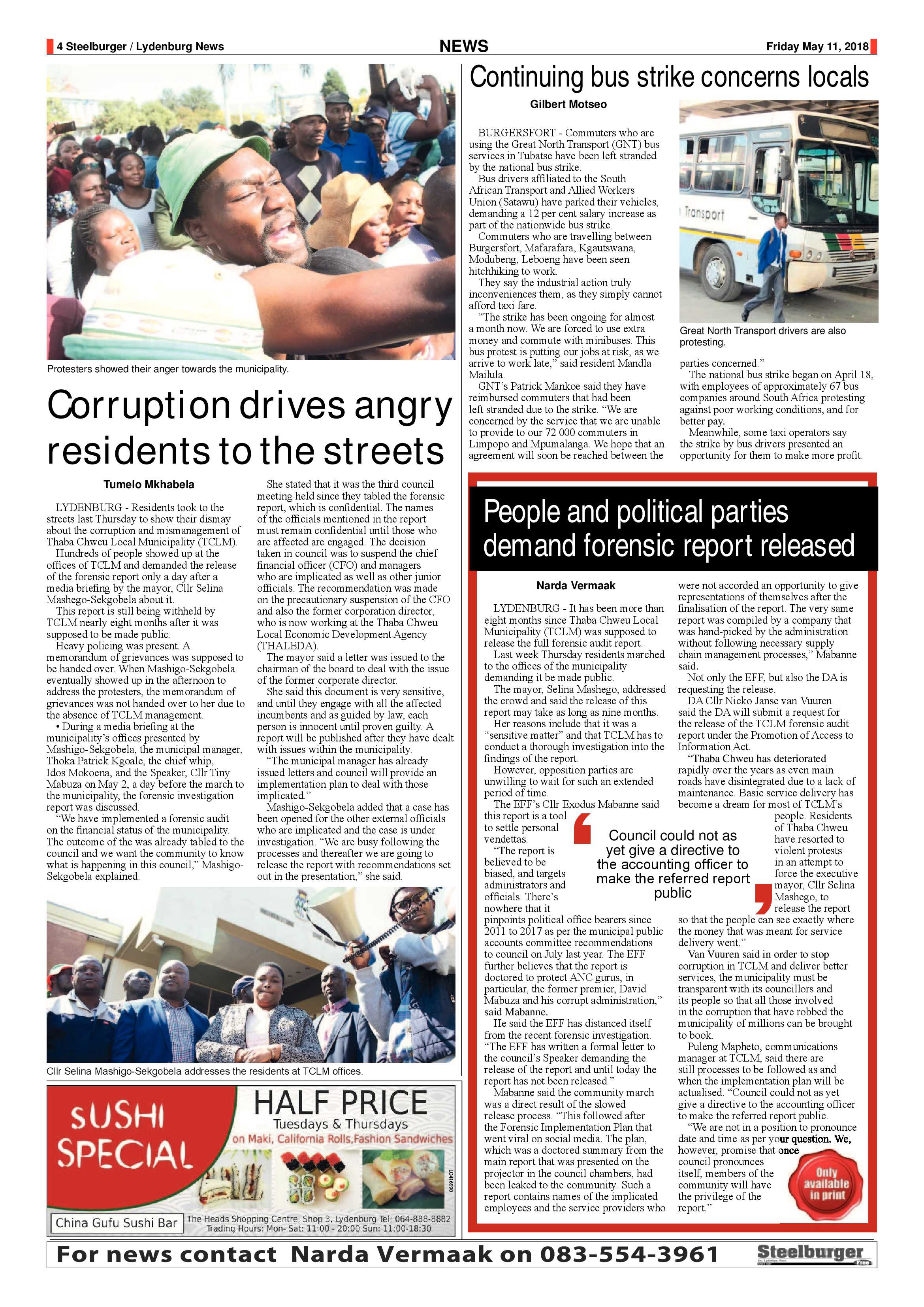 Steelburger News 11 May 2018 page 4