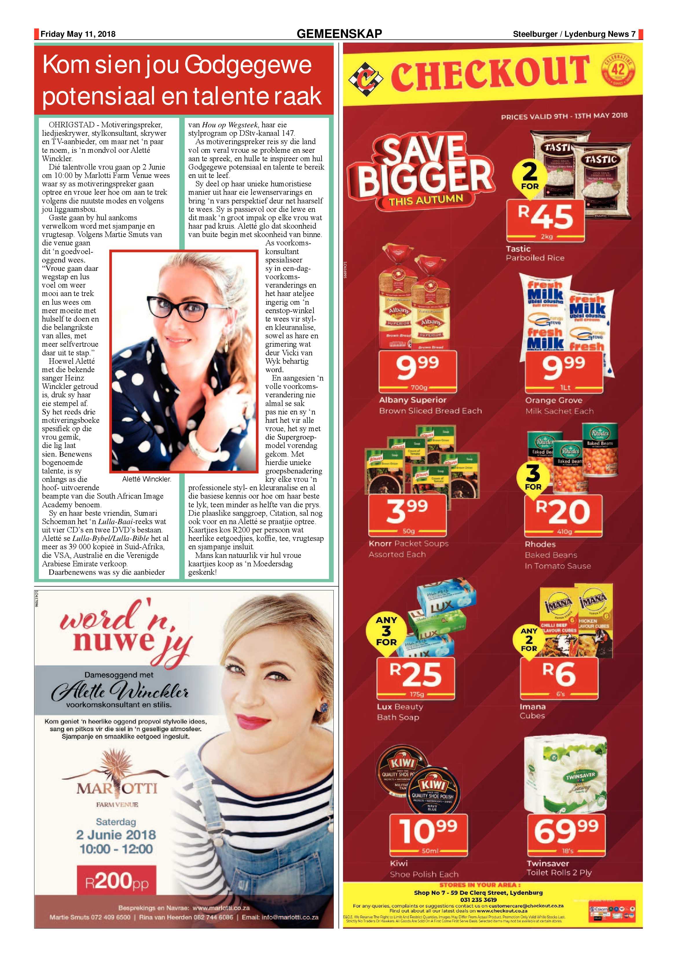 Steelburger News 11 May 2018 page 7