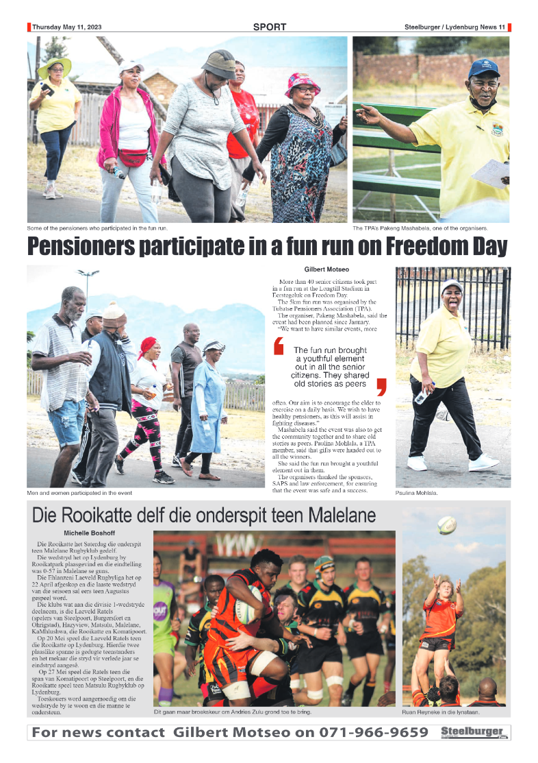 Steelburger News 11 May 2023 page 11