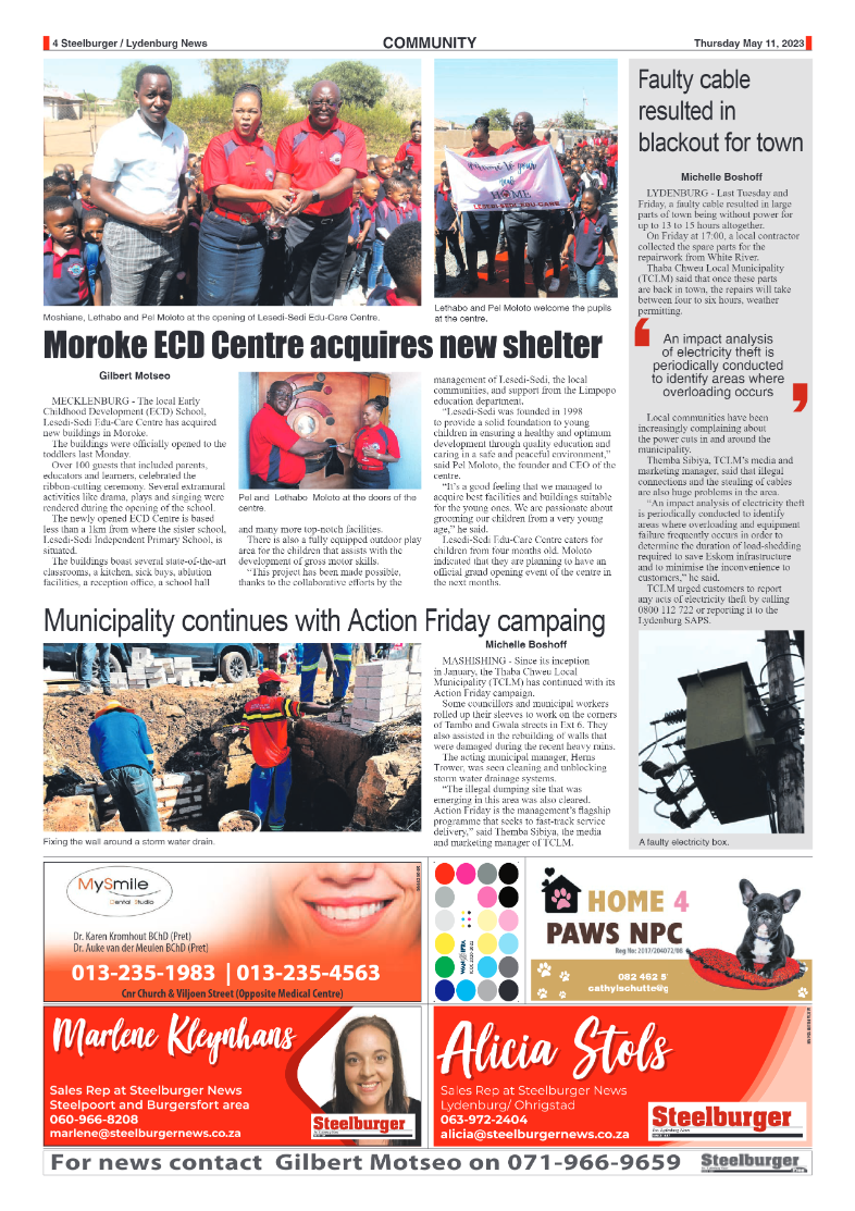 Steelburger News 11 May 2023 page 4